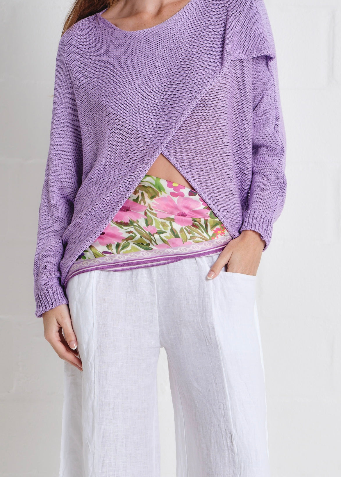 Garden Trail Square Scarf