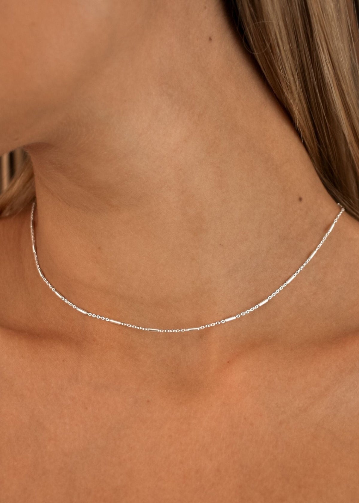 Staggered Bar Necklace - Robyn Real Jewels
