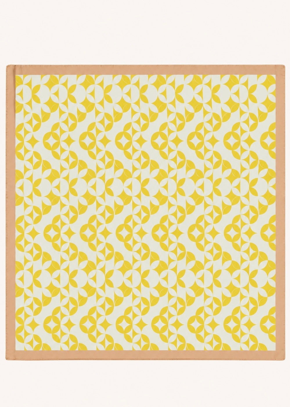 Retro Circles Square Scarf