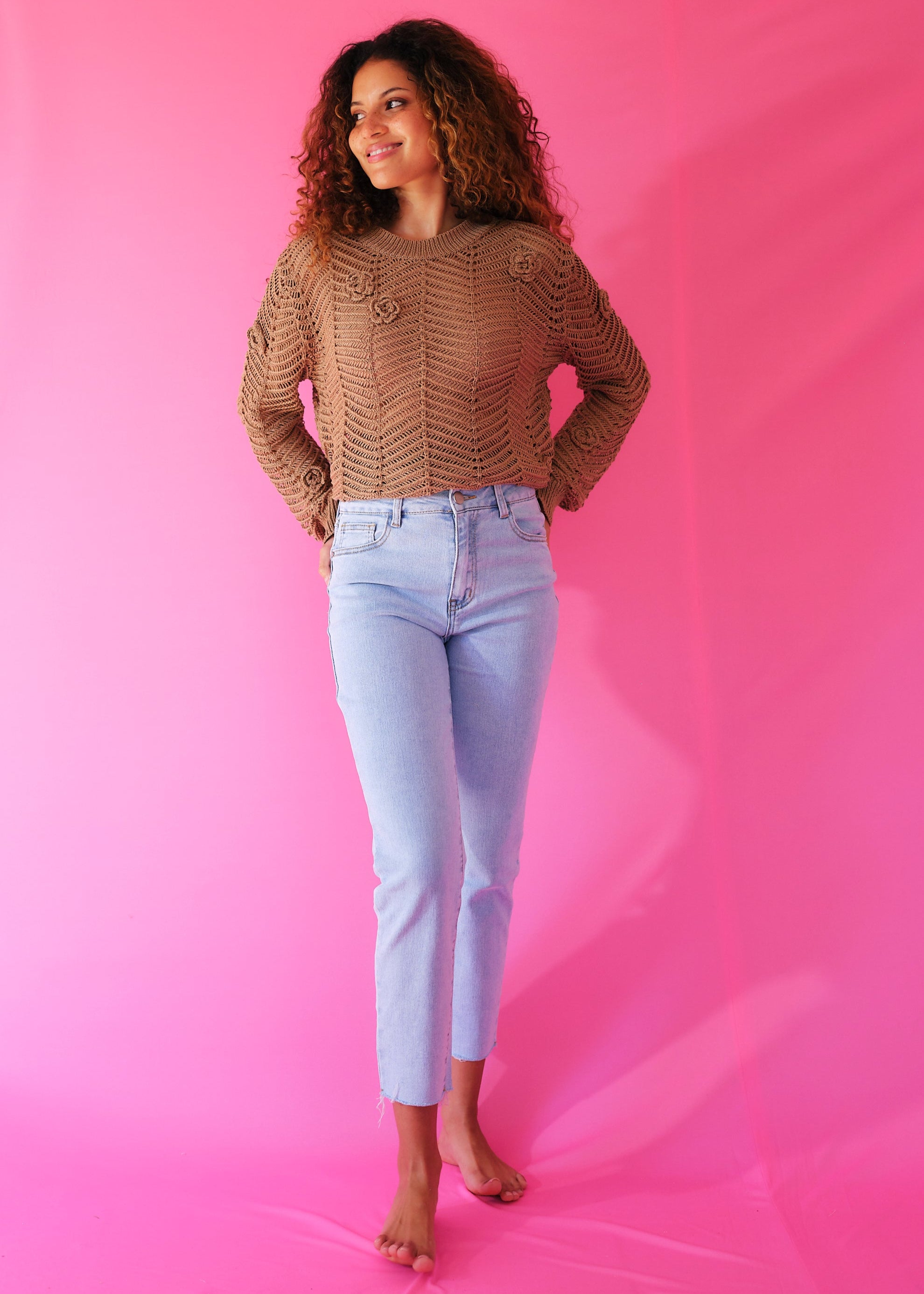 Faded Mom Jeans