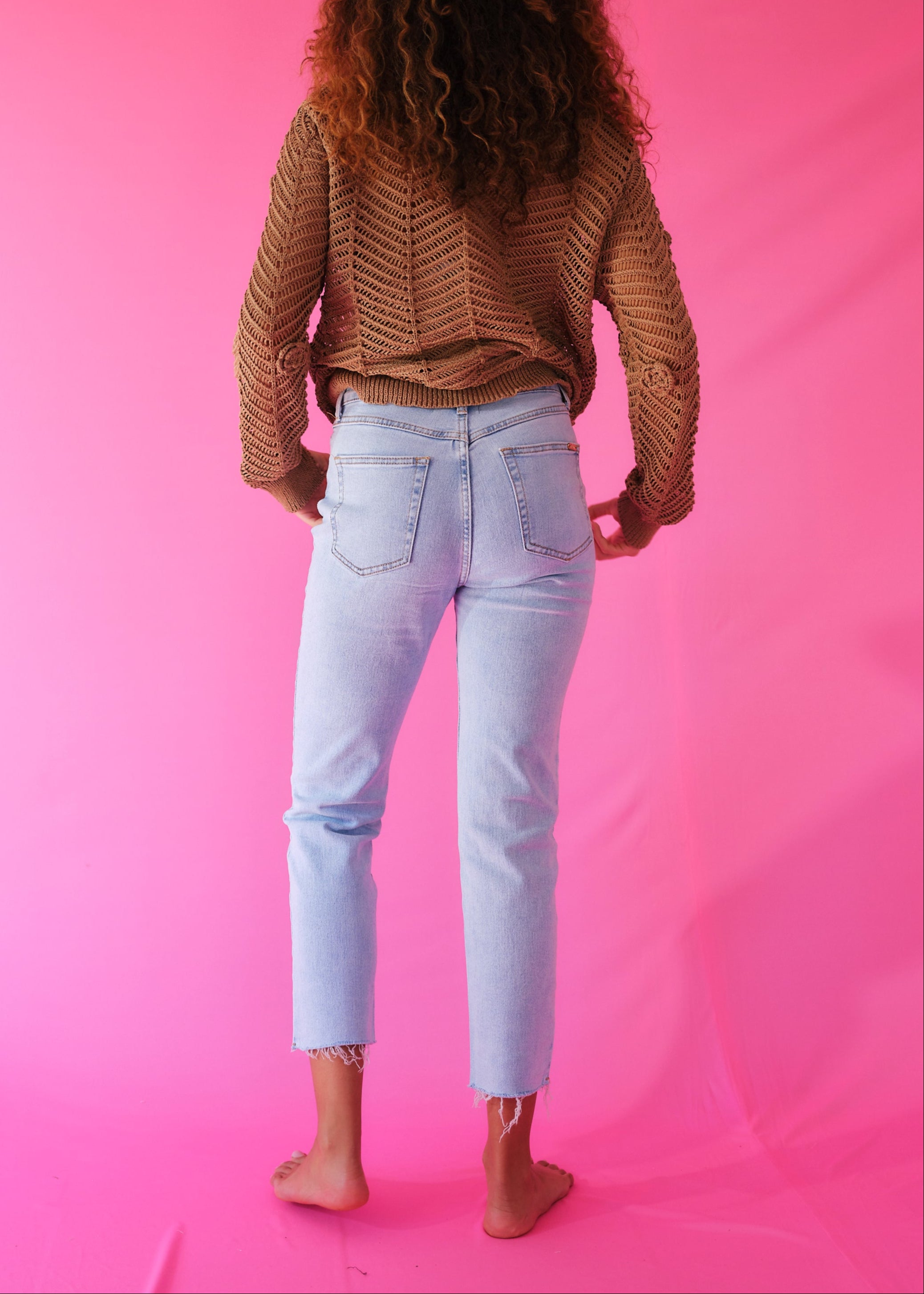 Faded Mom Jeans