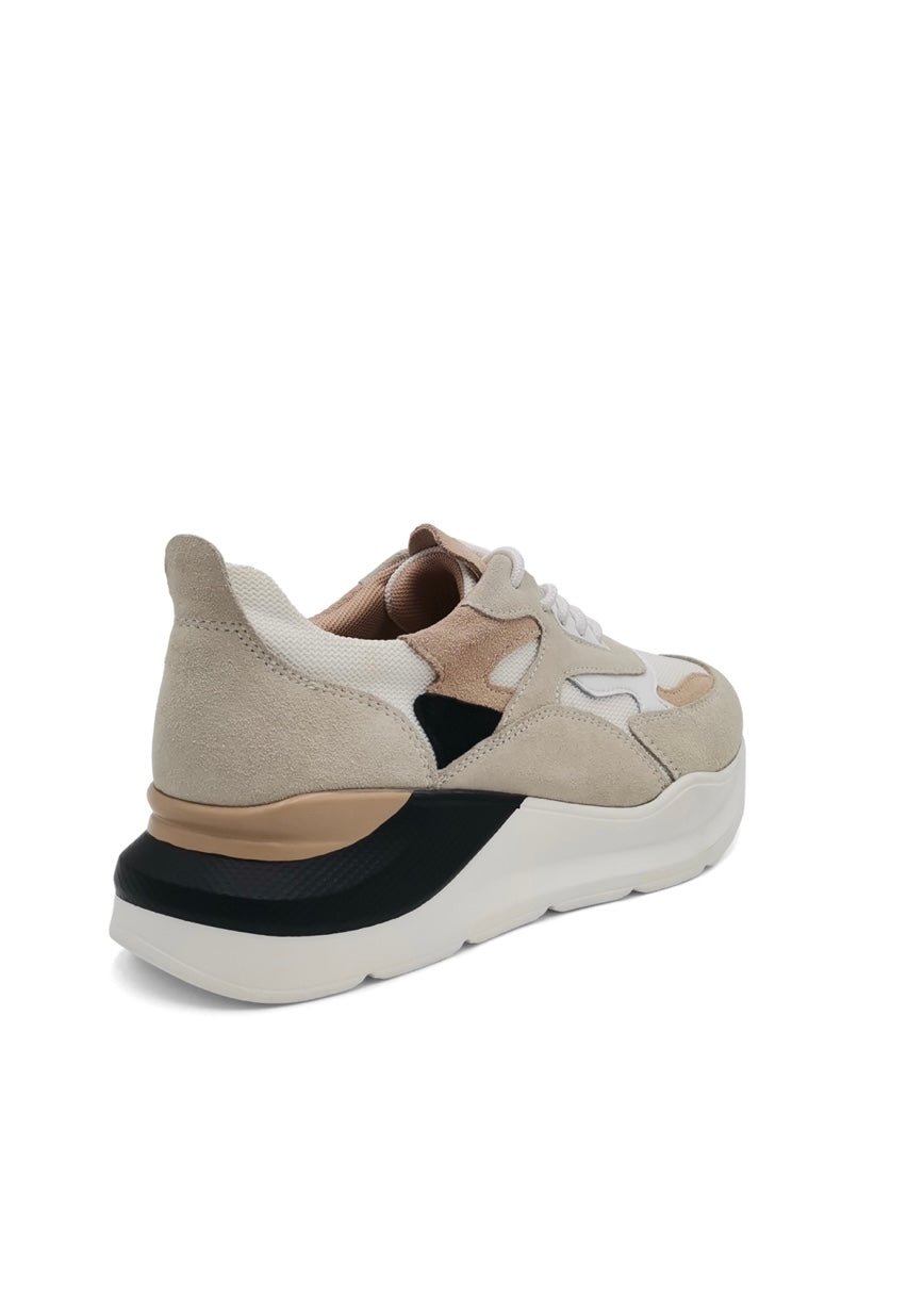View our Dara Multi Print Sneaker In Beige - The ultimate SHOES created by Julz and sold here, at Tribute Store