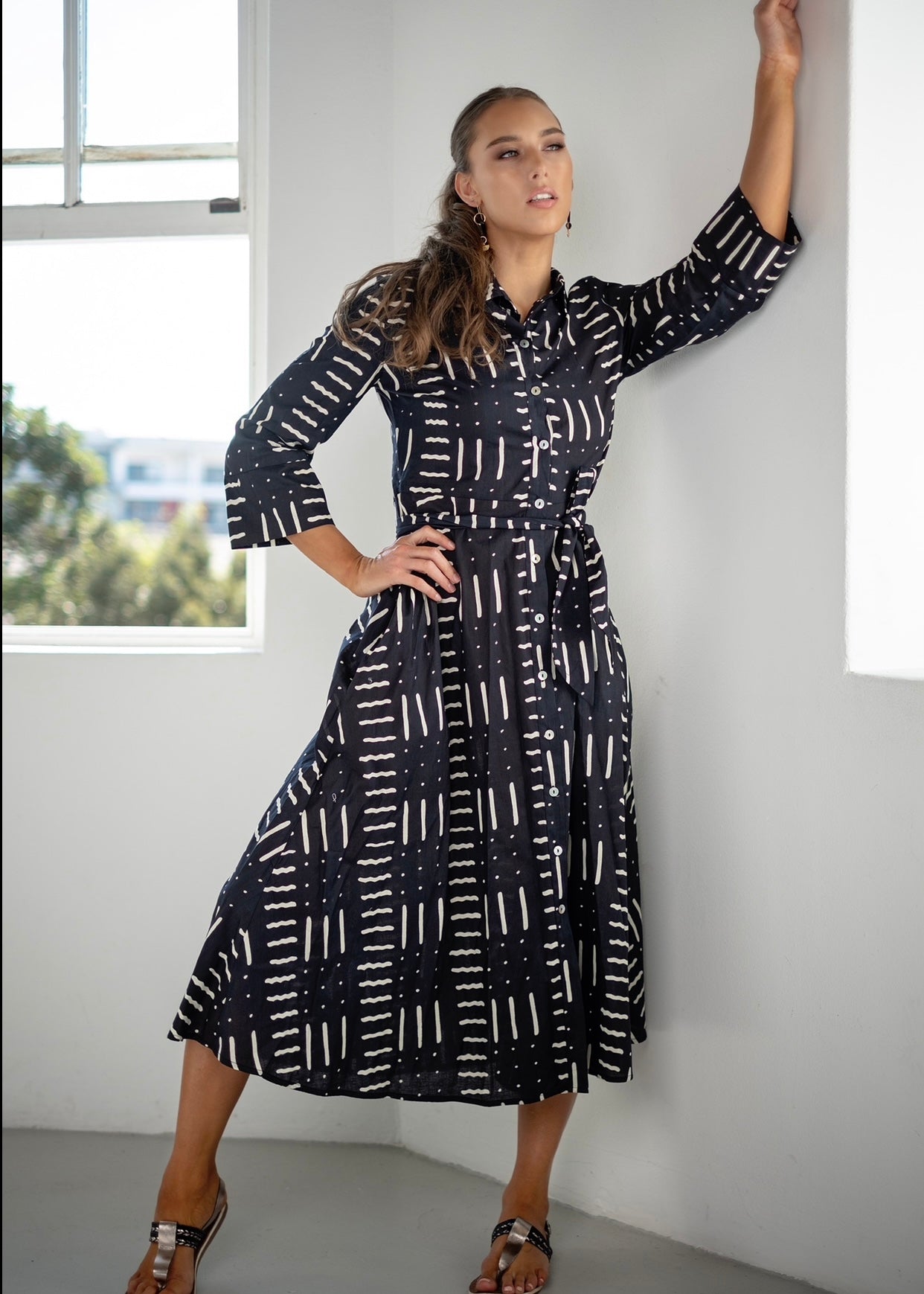View our Jlo Dress In Black And Cream - The ultimate DRESSES created by ICONIC and sold here, at Tribute Store