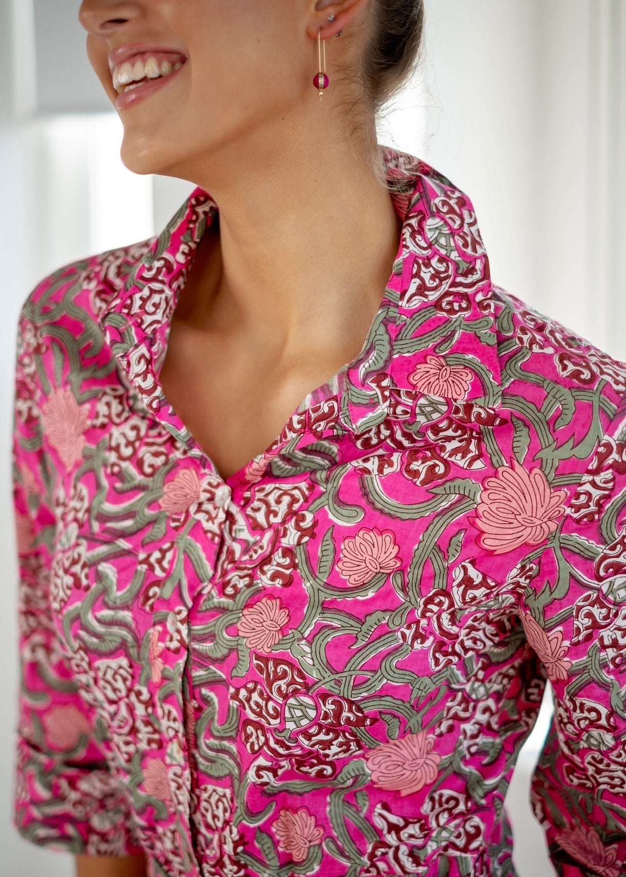 View our Jlo Dress In With Bouquet Print In Pink - The ultimate DRESSES created by ICONIC and sold here, at Tribute Store