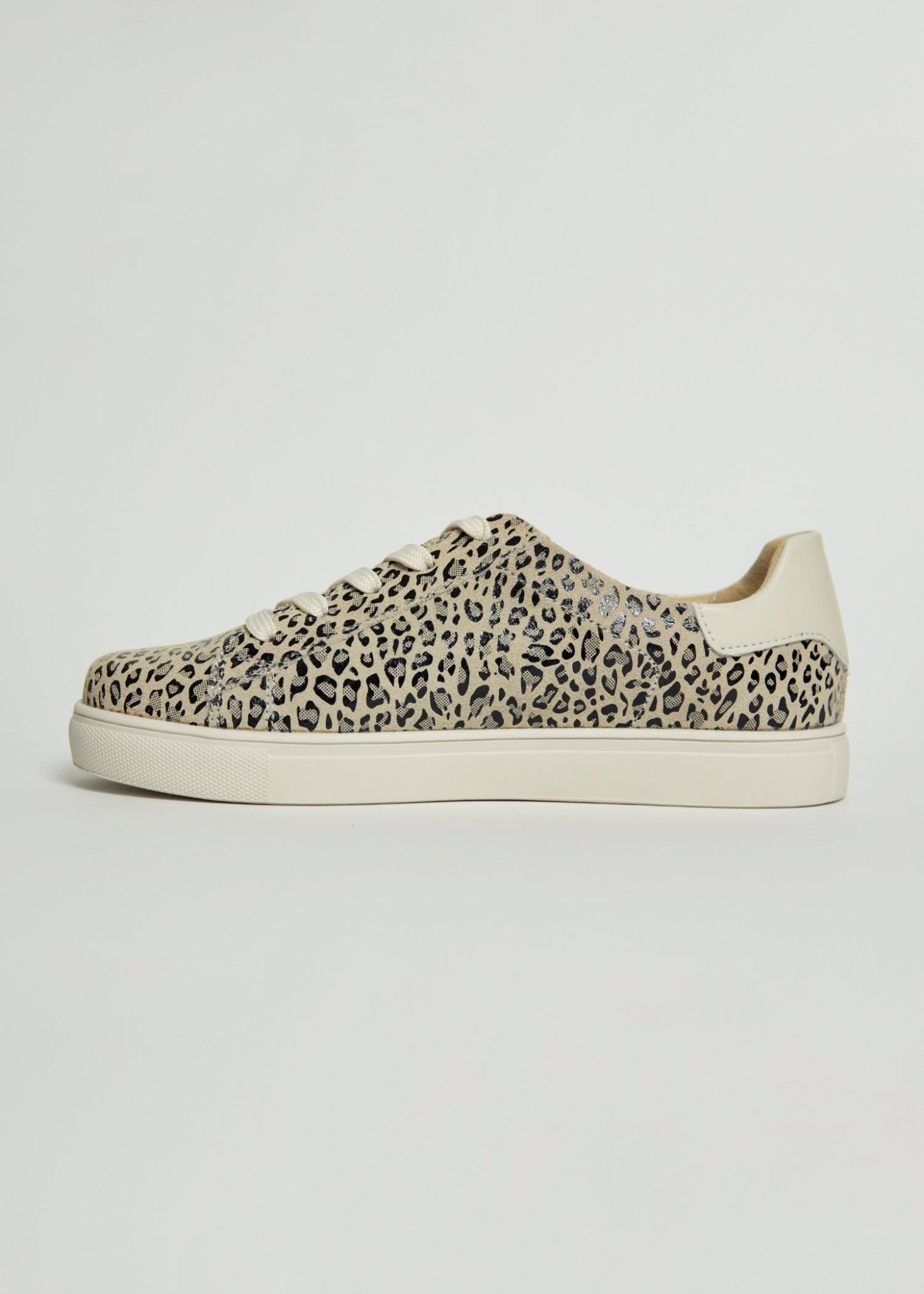 View our Layla Grey Leopard Print Sneakers - The ultimate SHOES created by Julz and sold here, at Tribute Store