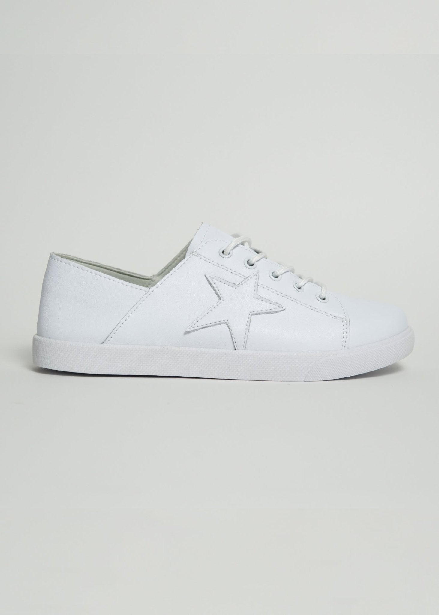 View our Nicki Sneaker With White Star - The ultimate SHOES created by Julz and sold here, at Tribute Store