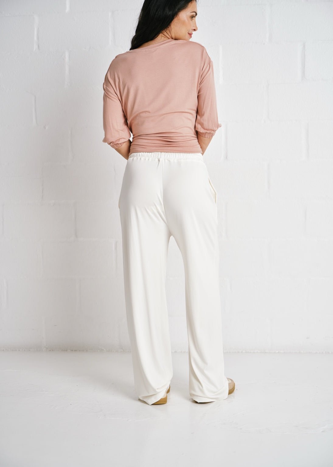 View our Beurre Relaxed Pants In Cream - by Tribute Store