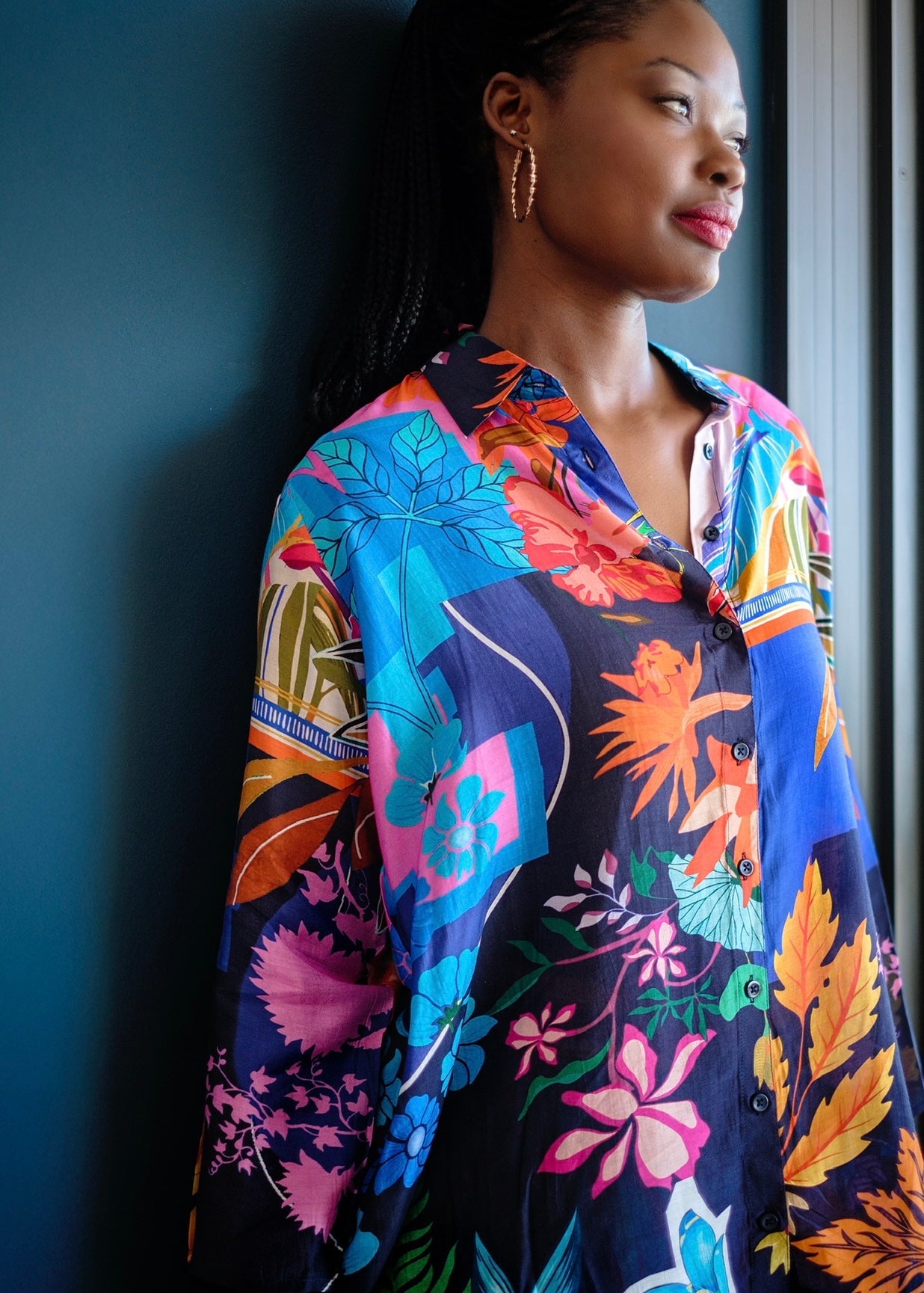 View our Blouse In Multicolour With Floral Print - by Tribute Store