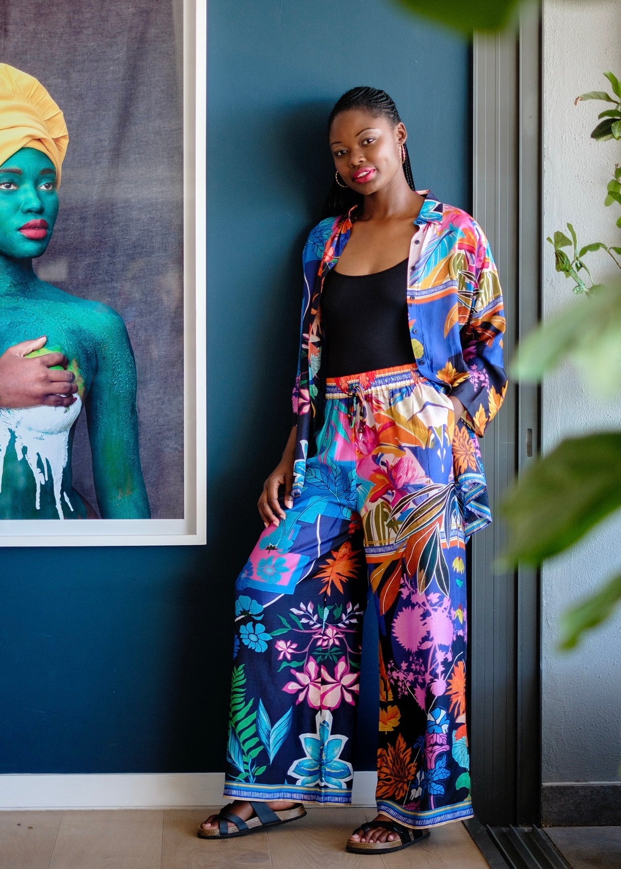 View our Blouse In Multicolour With Floral Print - by Tribute Store