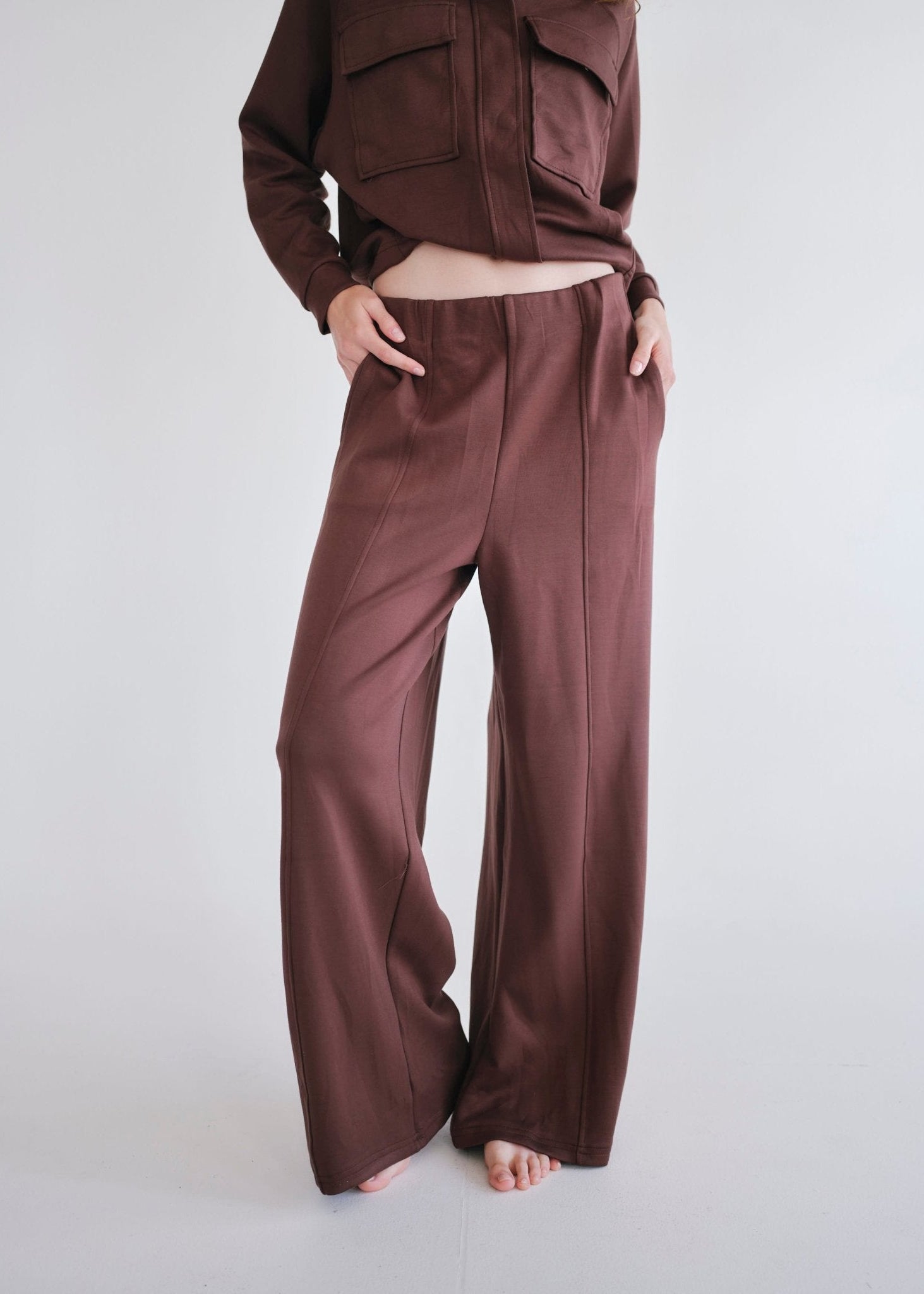 View our Chocolate Tracksuit Palazzo Pants - by Tribute Store