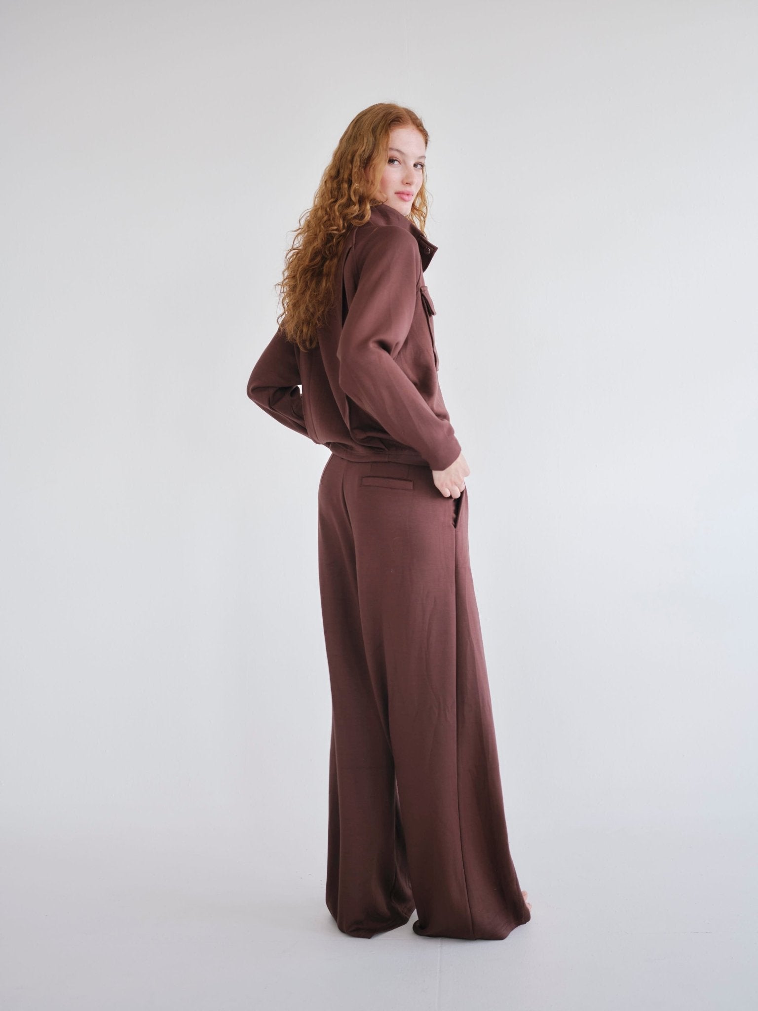 View our Chocolate Tracksuit Palazzo Pants - by Tribute Store