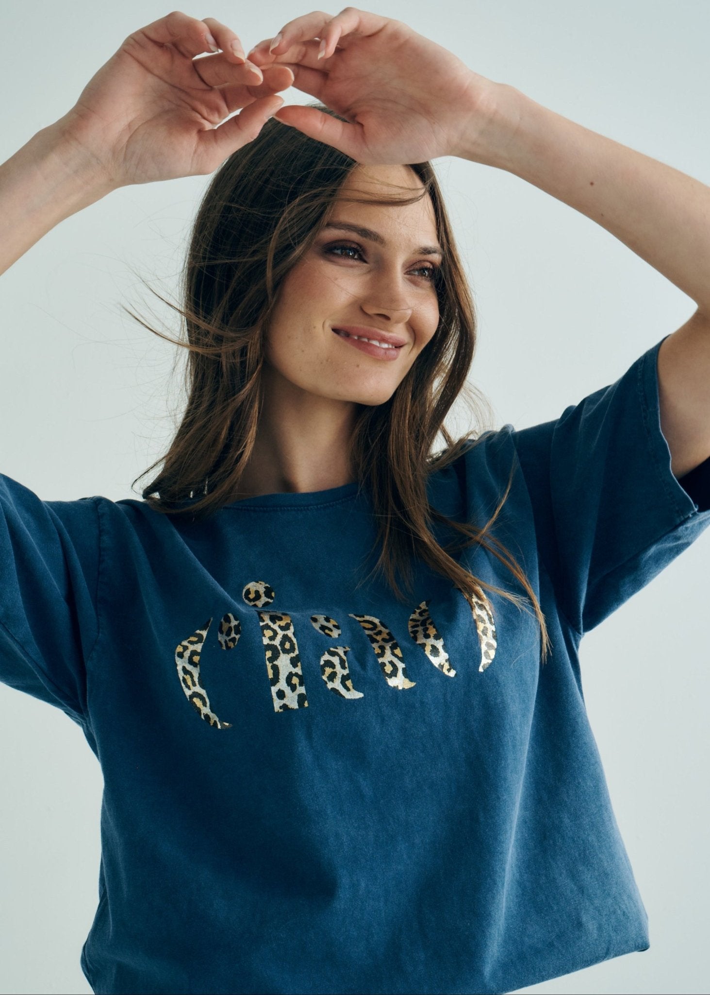 View our Ciao Stonewashed Tee in Marine Blue - by Tribute Store