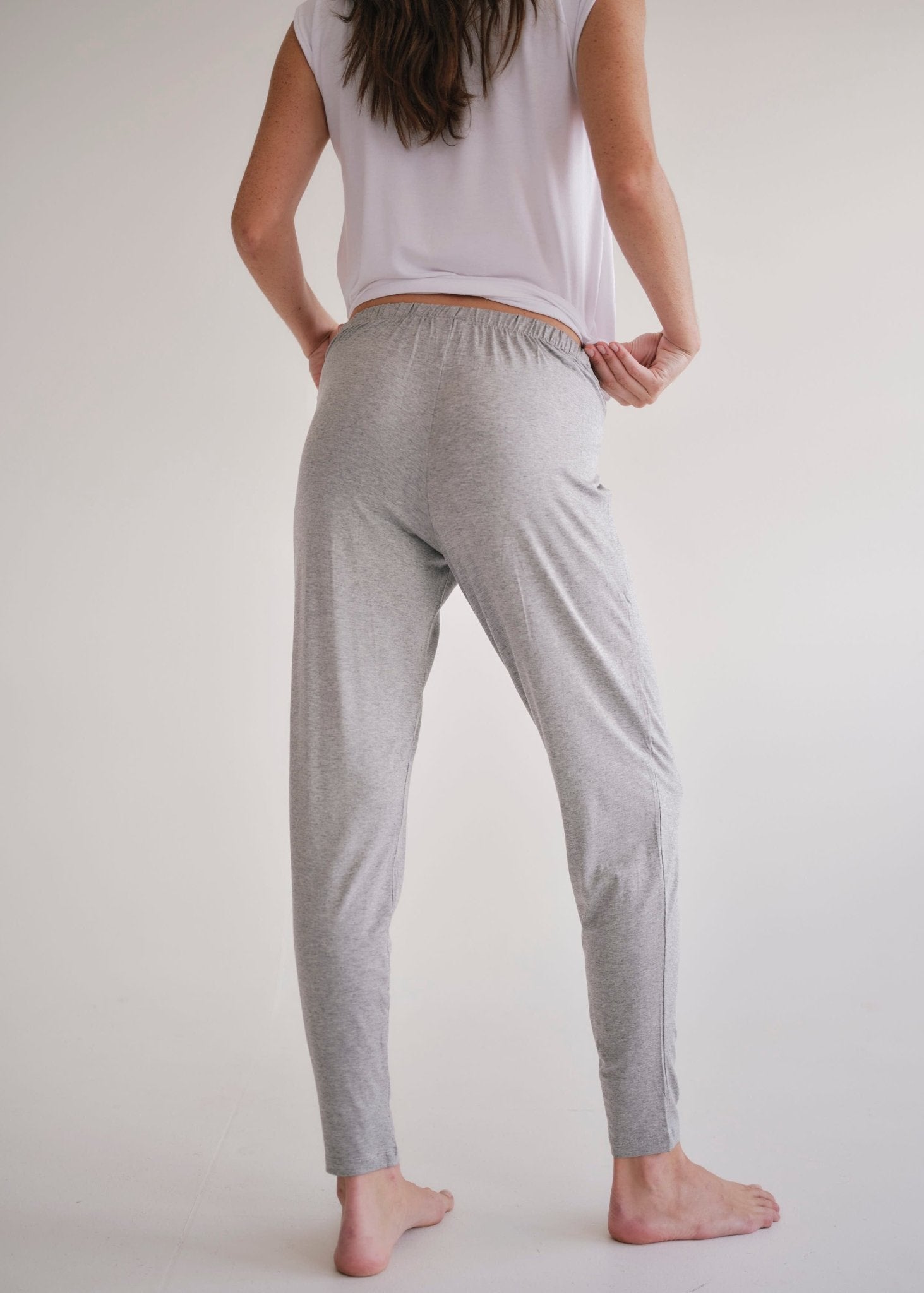View our Classic Front Pleat Lounge Pants in Grey - by Tribute Store