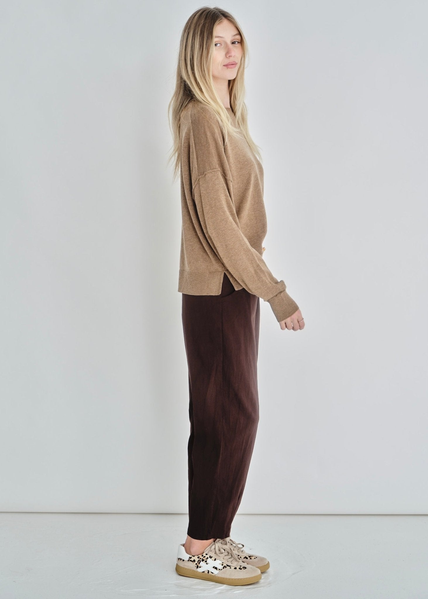 View our Cocoa Pants In Chocolate - by Tribute Store