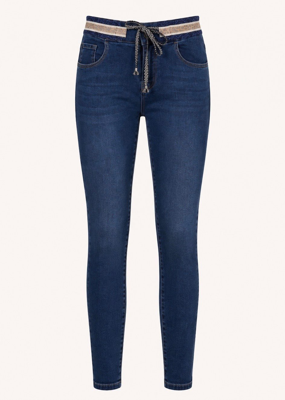 View our Contrast Trim Jogger Pants Blue - by Tribute Store