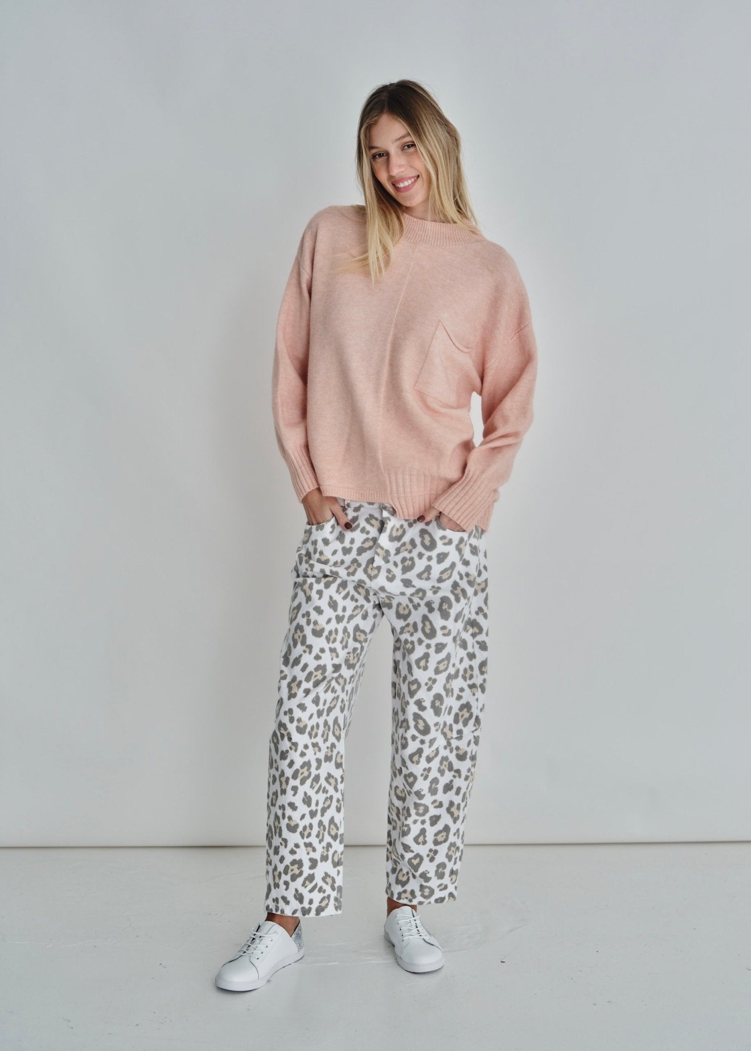 View our Hollister Boxy Knit In Pink - by Tribute Store