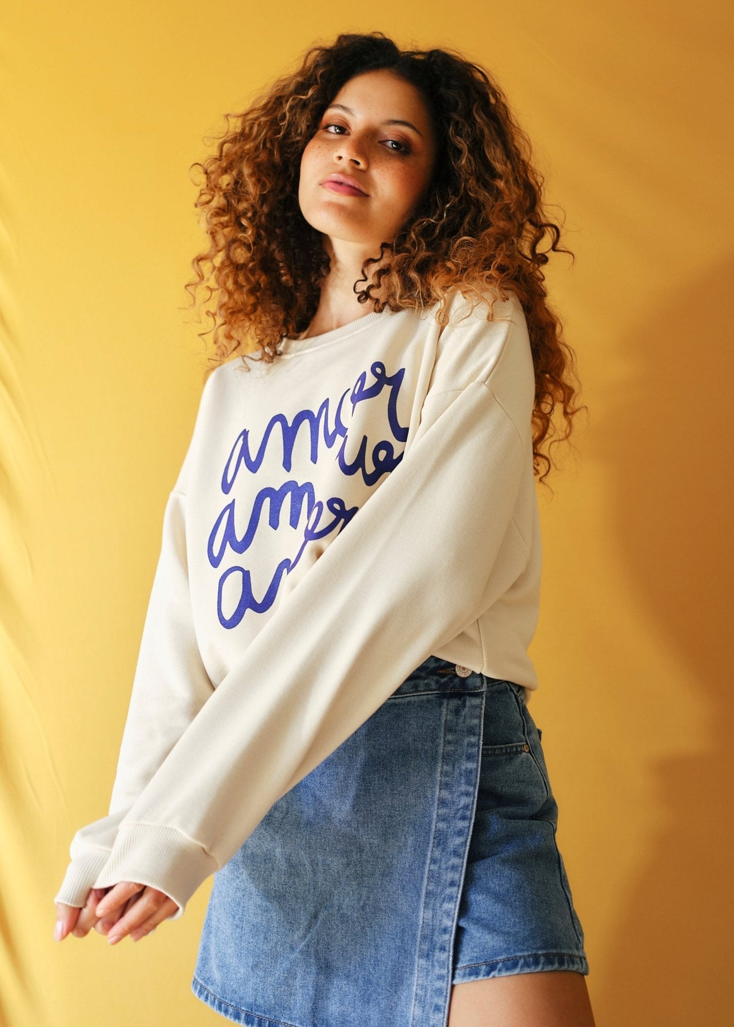 View our Italian Amour Cream Sweater - by Tribute Store