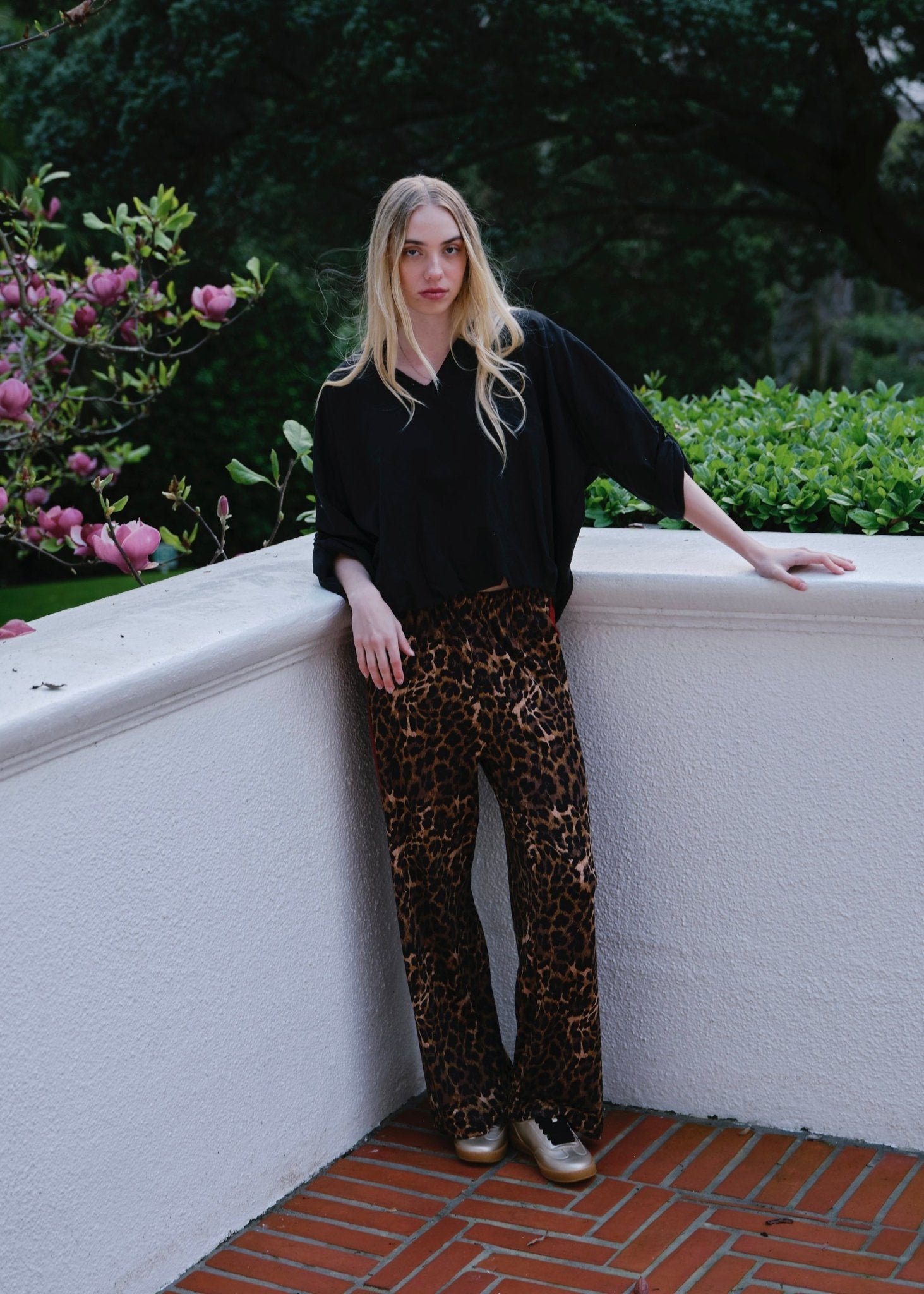 View our Italian Bubble Hem Cotton Shirt in Black - by Tribute Store
