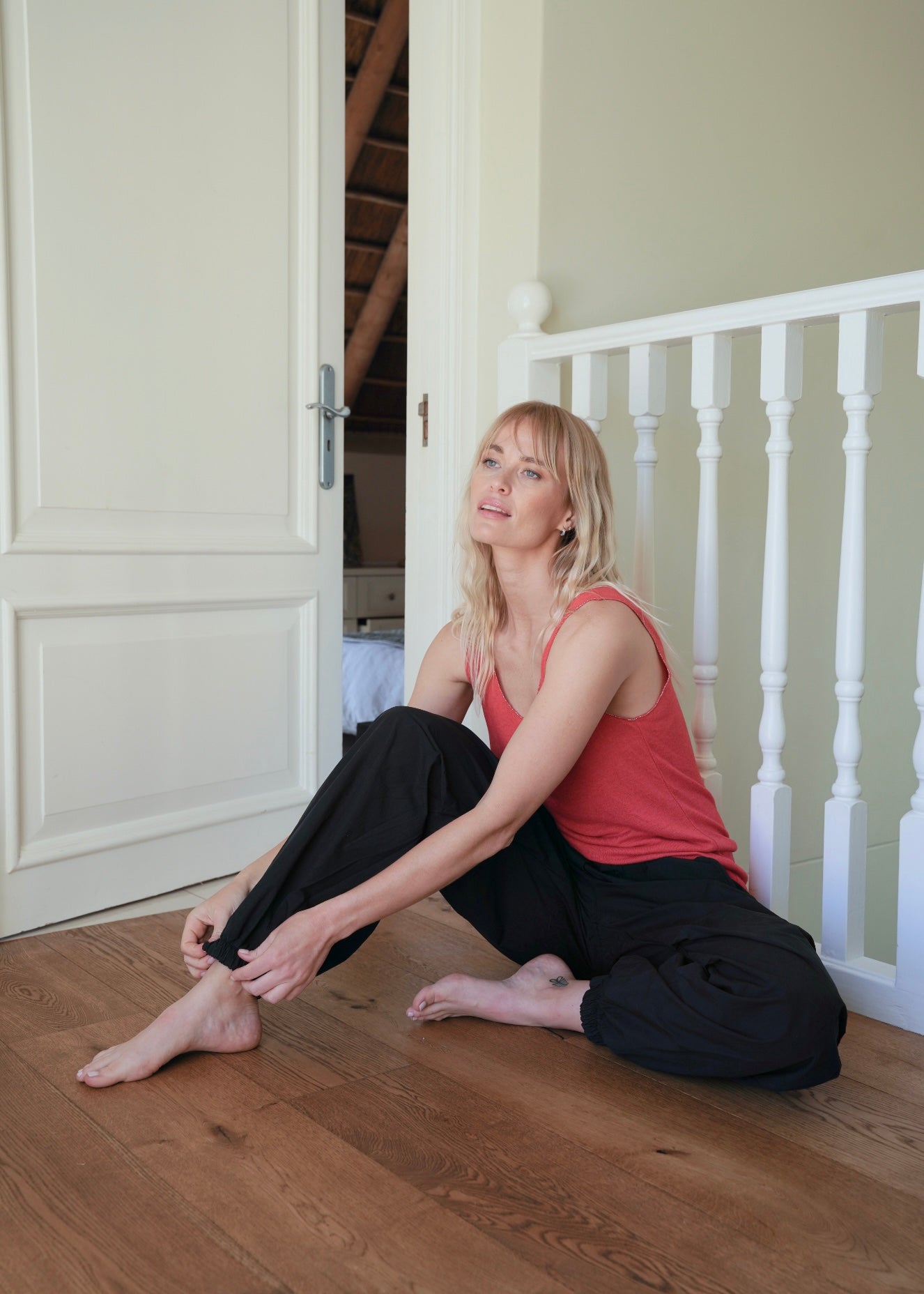 View our Italian Cargo Joggers In Black - by Tribute Store