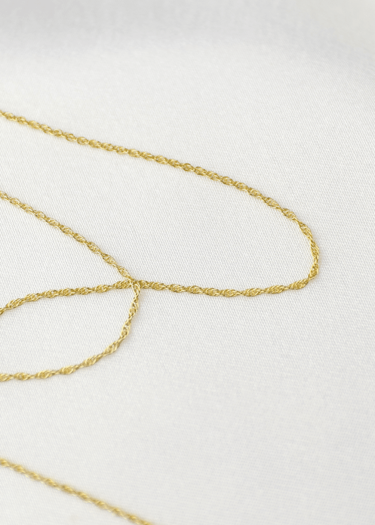 View our Italian Long-wearing Long Rope Chain Necklace - by Tribute Store