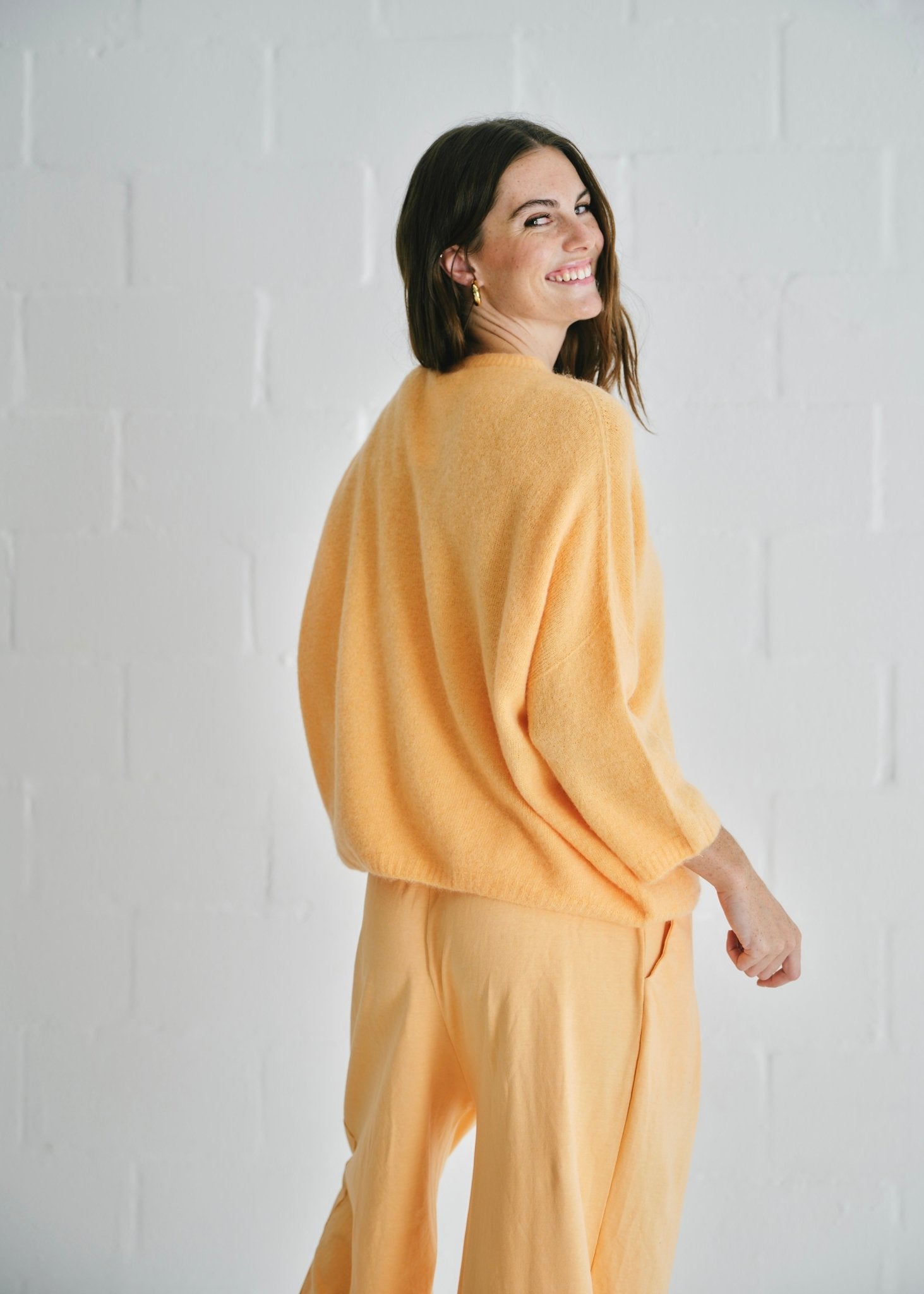View our Italian Oversized Knit In Citrus - by Tribute Store