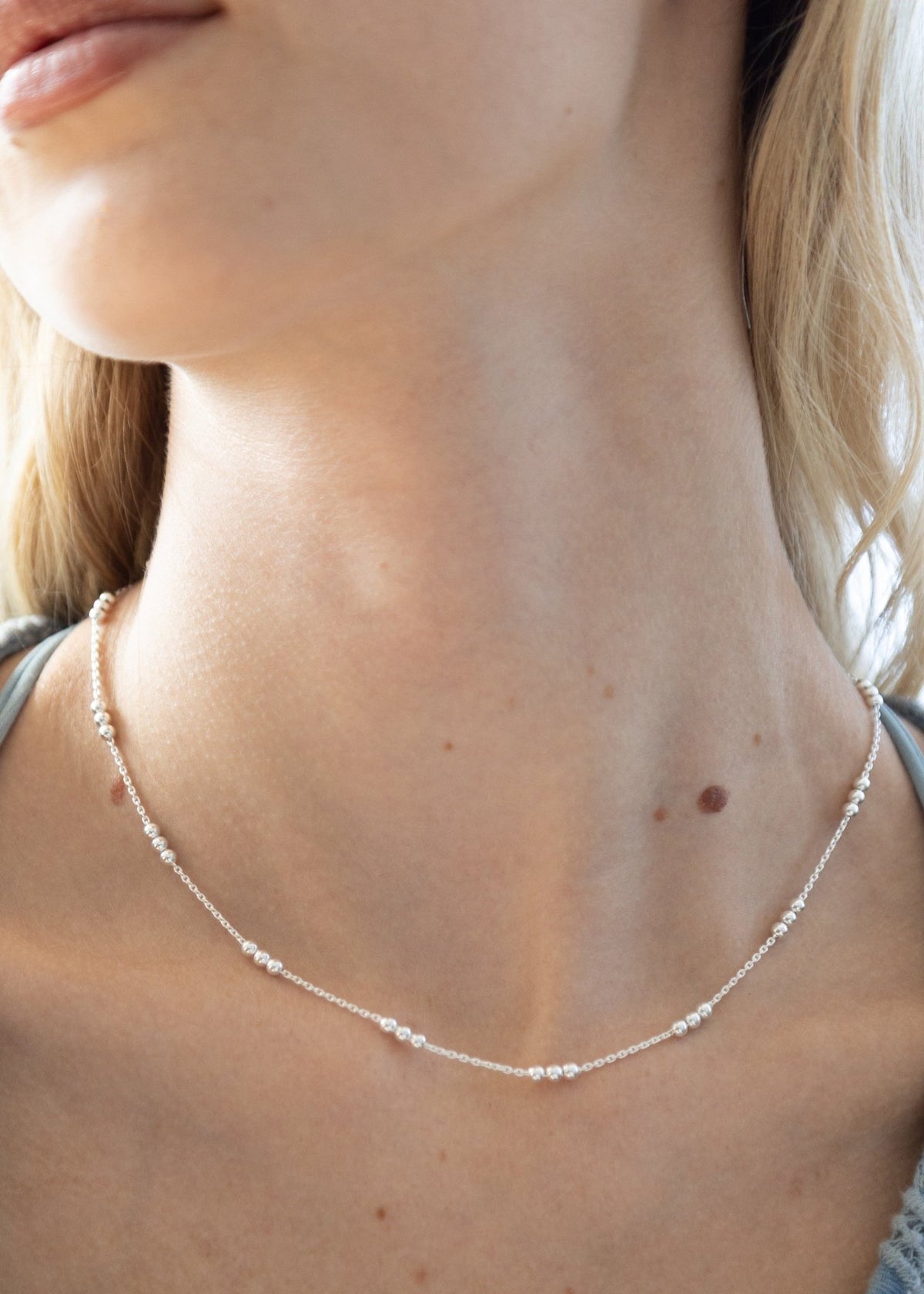 View our Italian Waterproof 3 Ball Necklace - by Tribute Store
