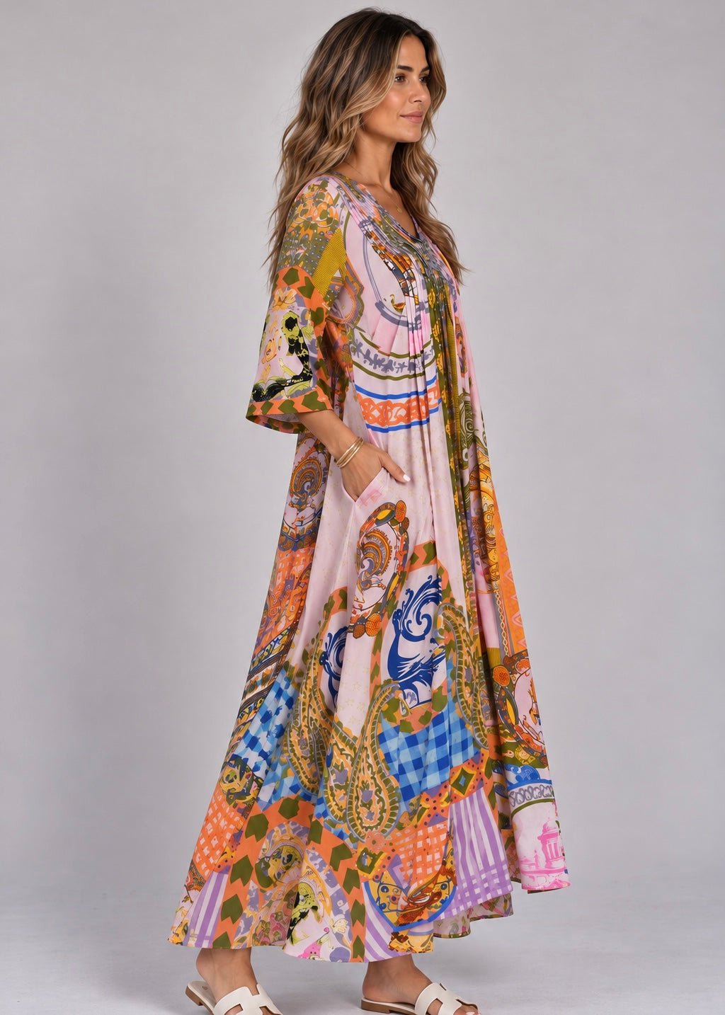 View our Jolie Elaine Dress In Olive - by Tribute Store