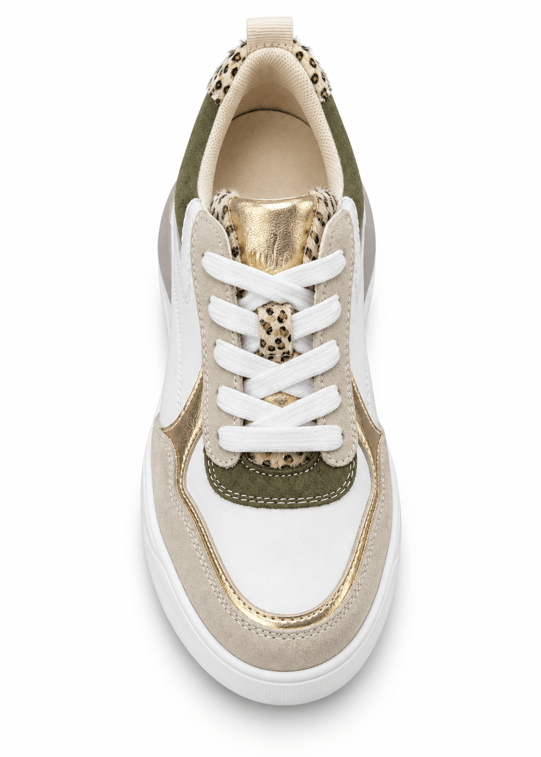 View our Julz Dara Sneaker In Olive - by Tribute Store