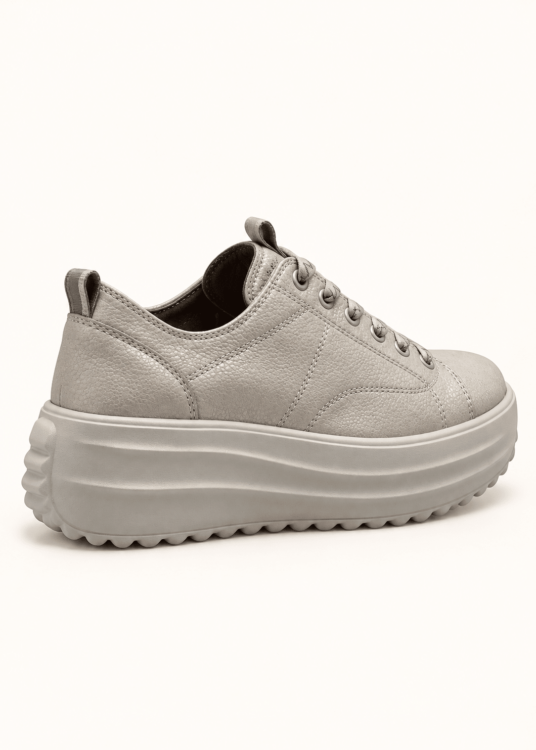 View our Julz Raya Leather Sneaker In Champagne - by Tribute Store