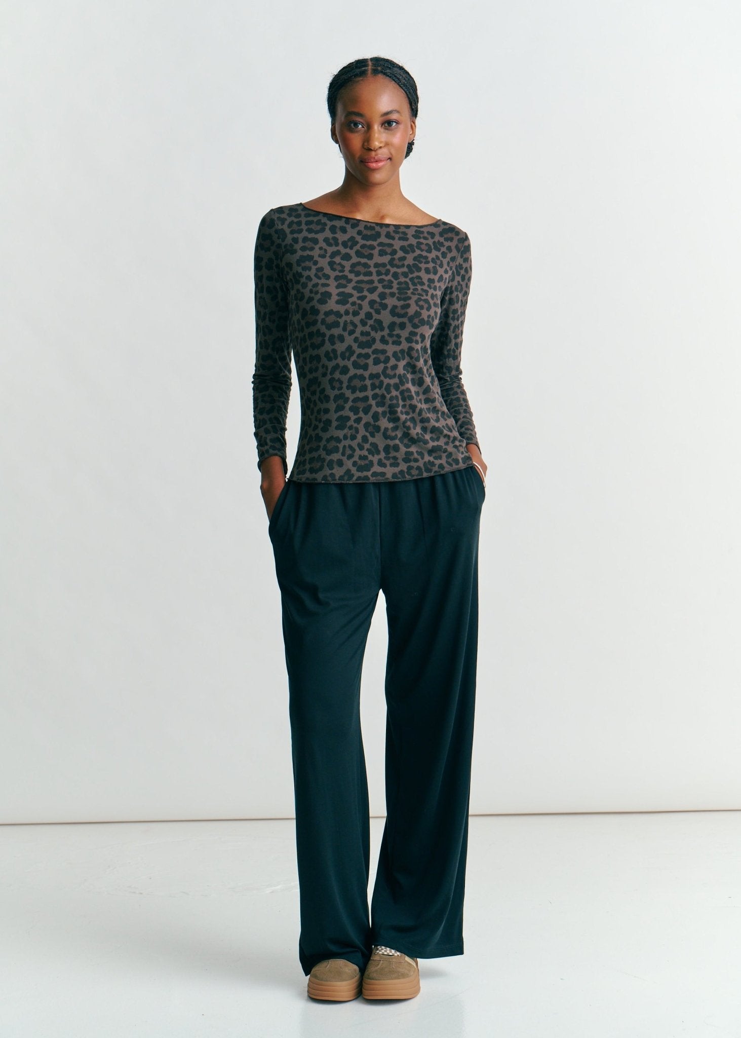View our Malibu Butter Feel Palazzo Pants In Black - by Tribute Store
