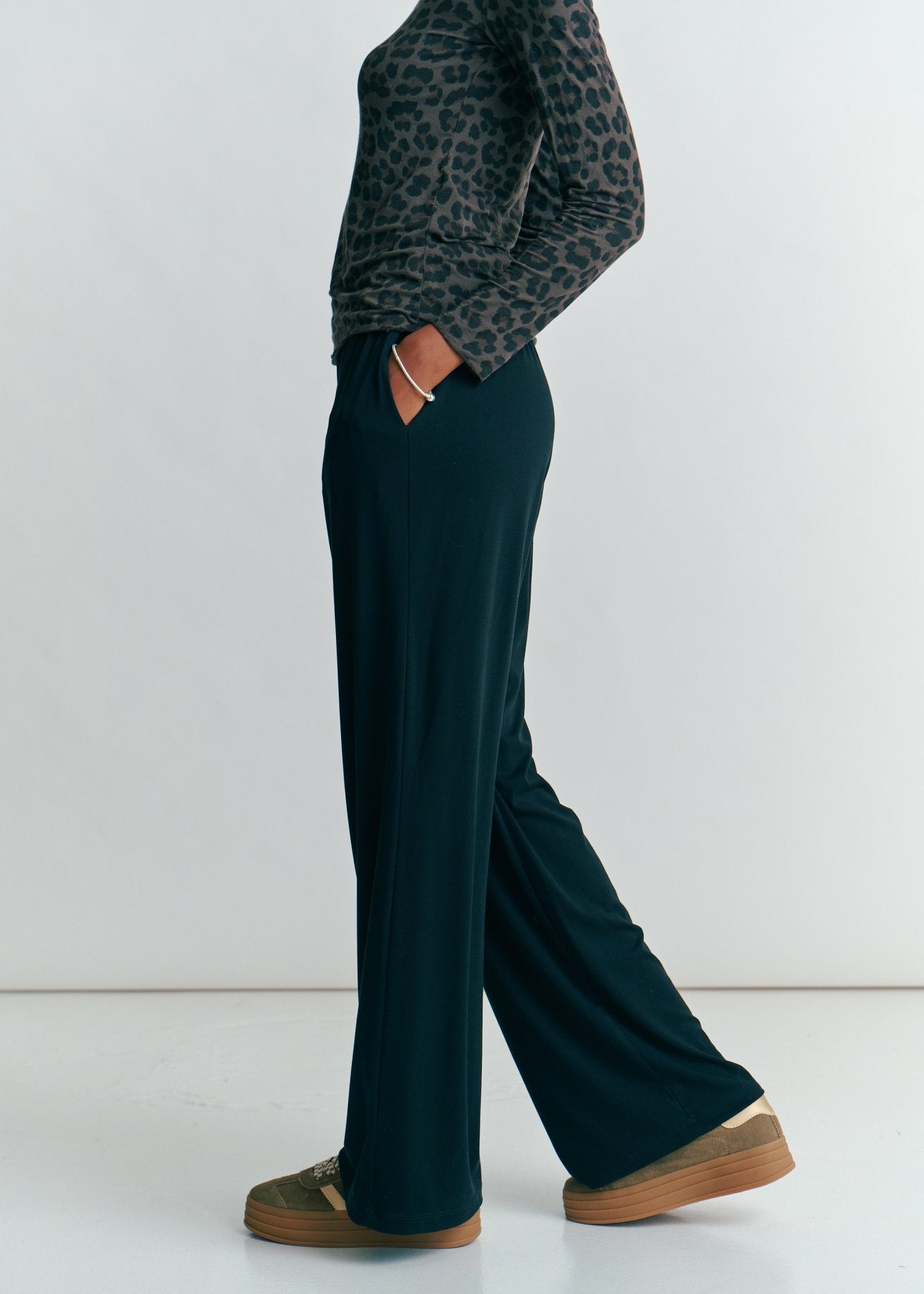 View our Malibu Butter Feel Palazzo Pants In Black - by Tribute Store