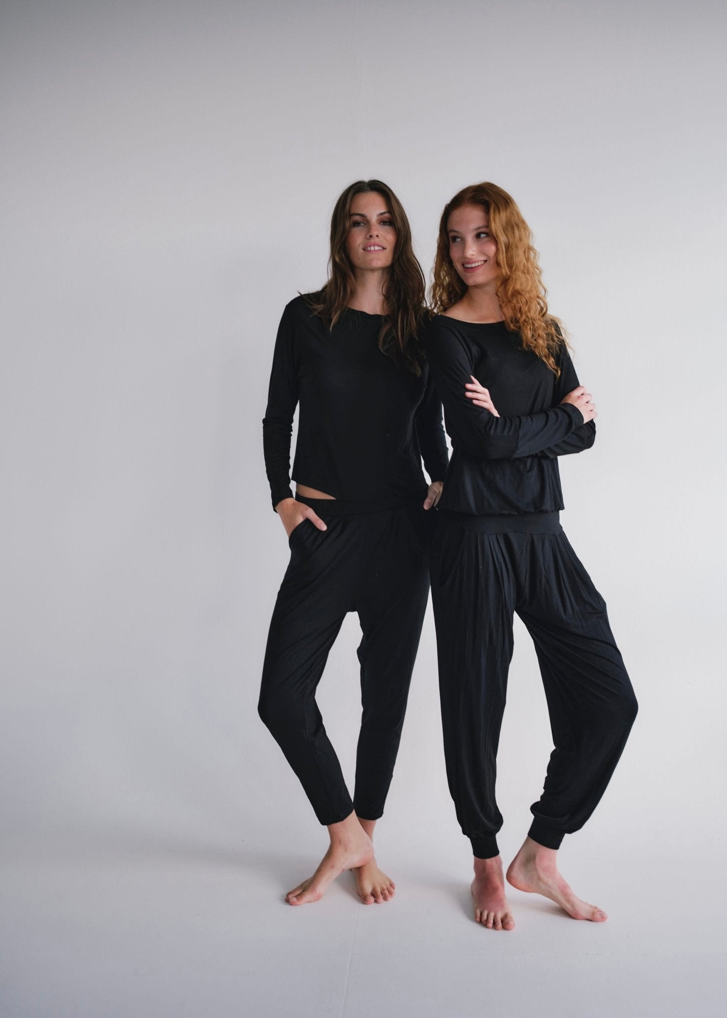 View our Mila Lounge Jumpsuit In Black - by Tribute Store
