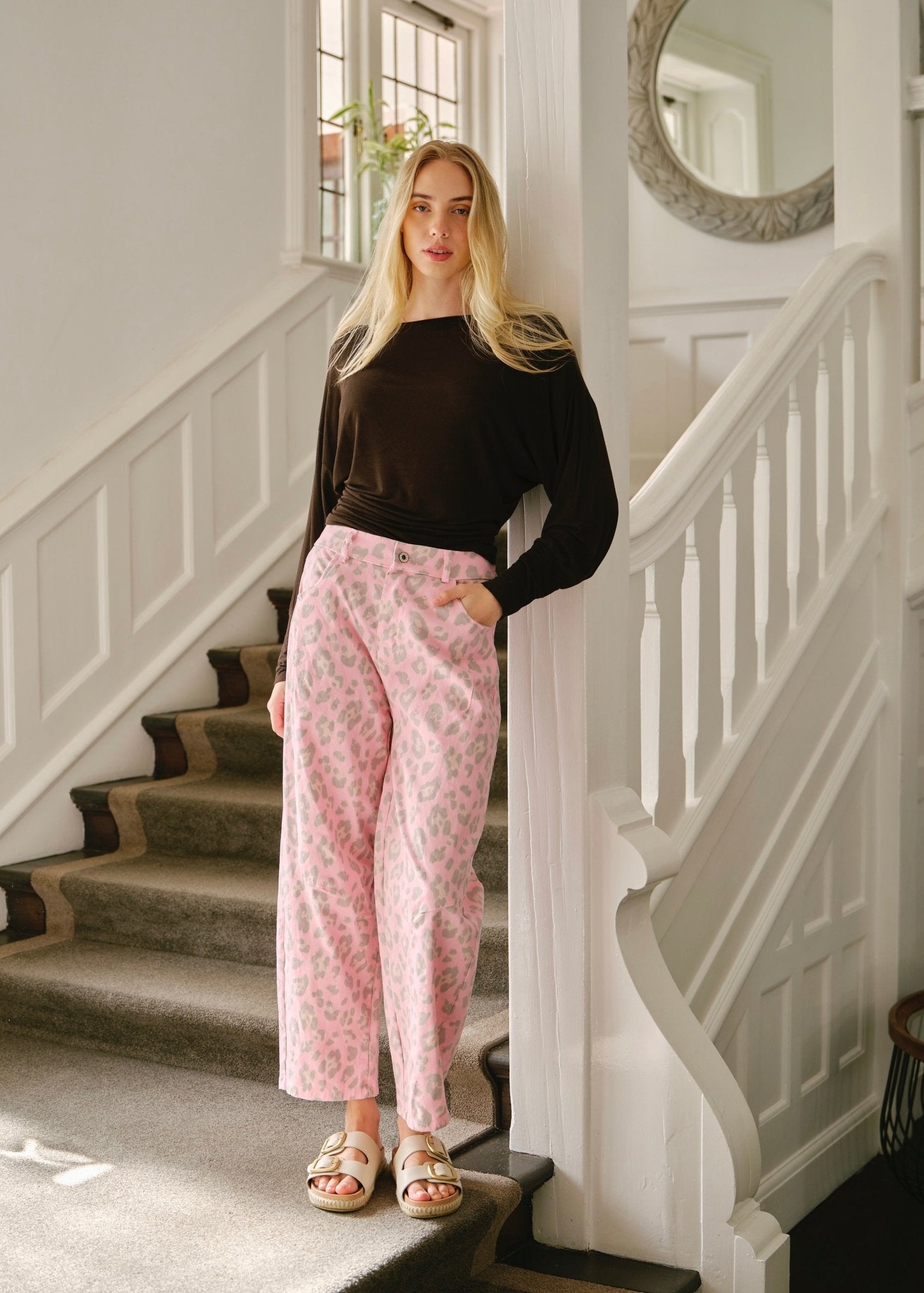 View our Milano Italian Cashmere Blend Top Sheer Dolman in Chocolate - by Tribute Store
