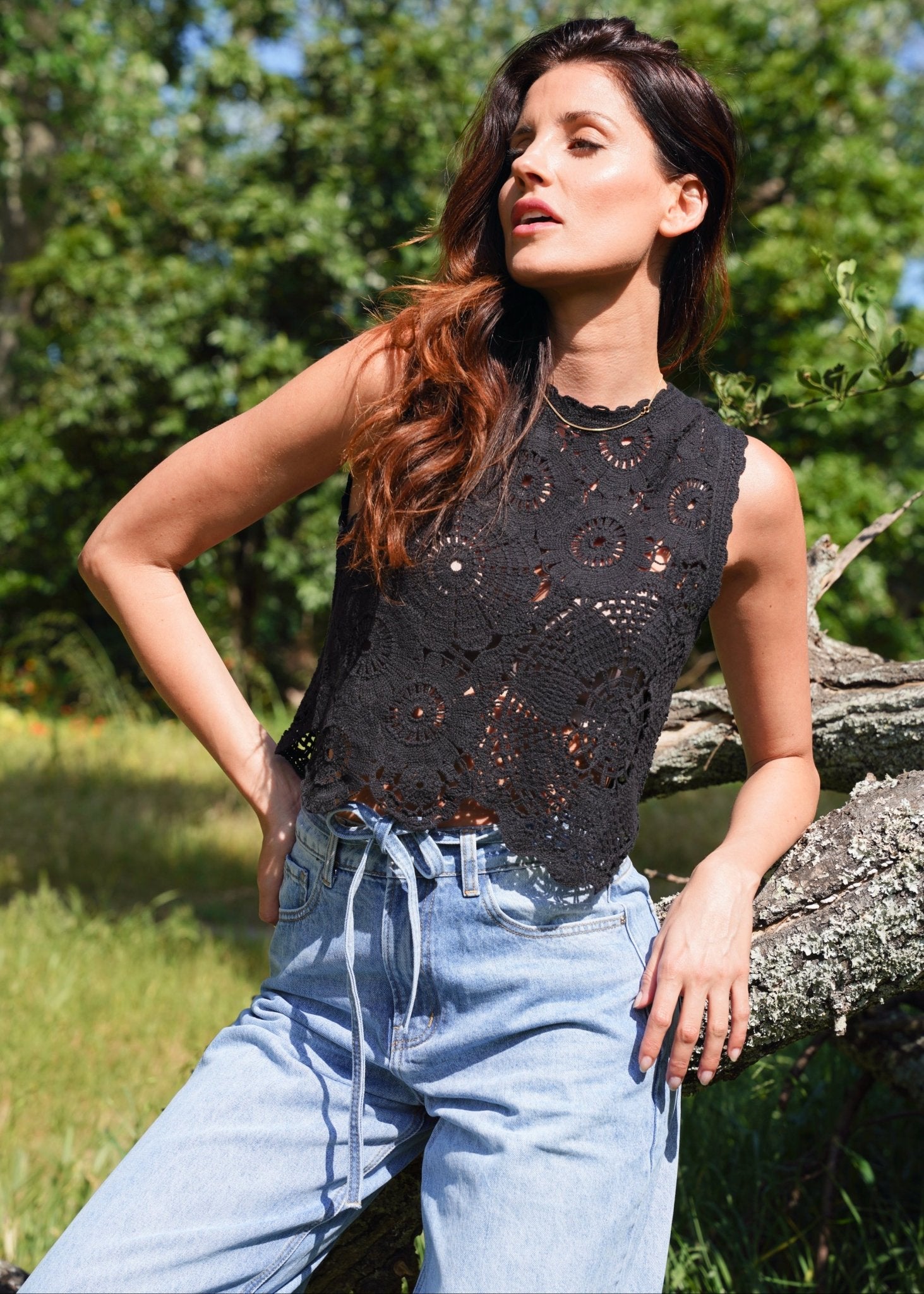 View our Mom Denim Jeans In Blue - by Tribute Store