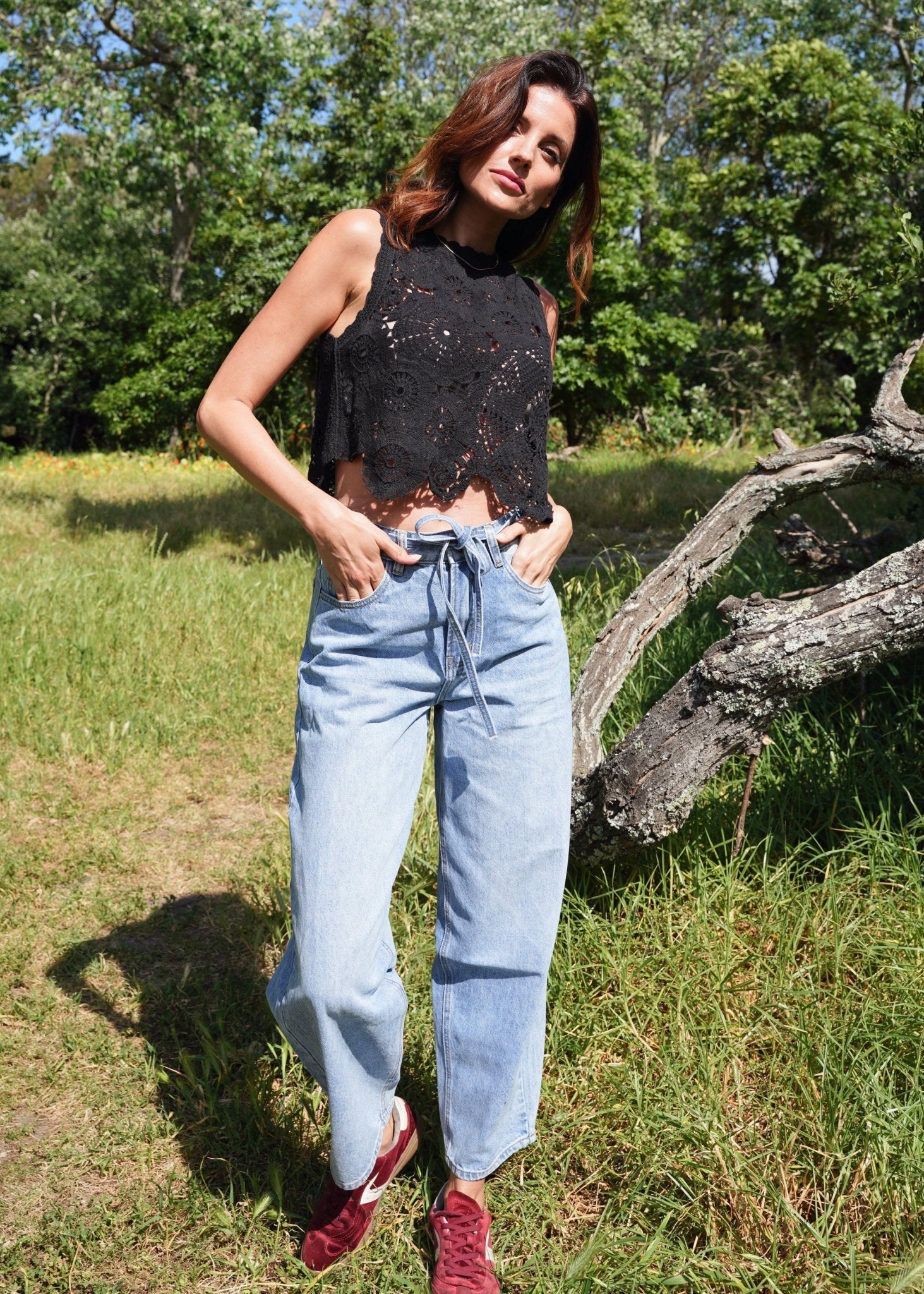 View our Mom Denim Jeans In Blue - by Tribute Store