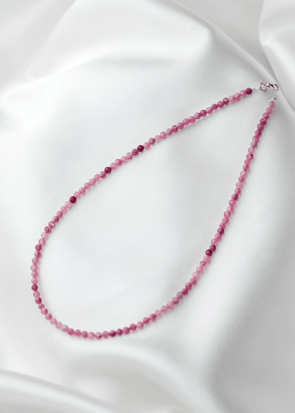 View our Pink Tourmaline Choker Necklace - by Tribute Store