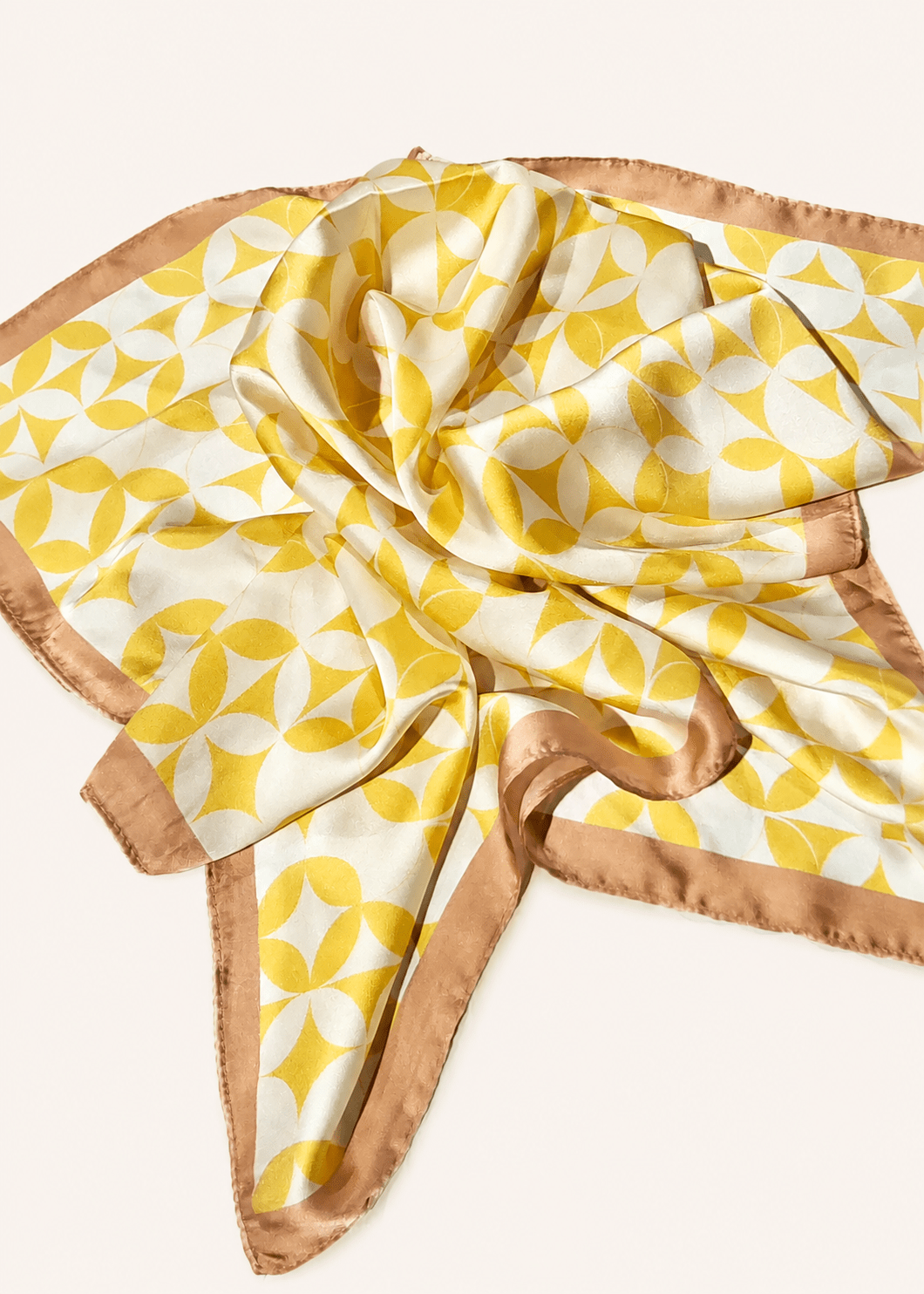 View our Retro Circles Square Scarf - by Tribute Store