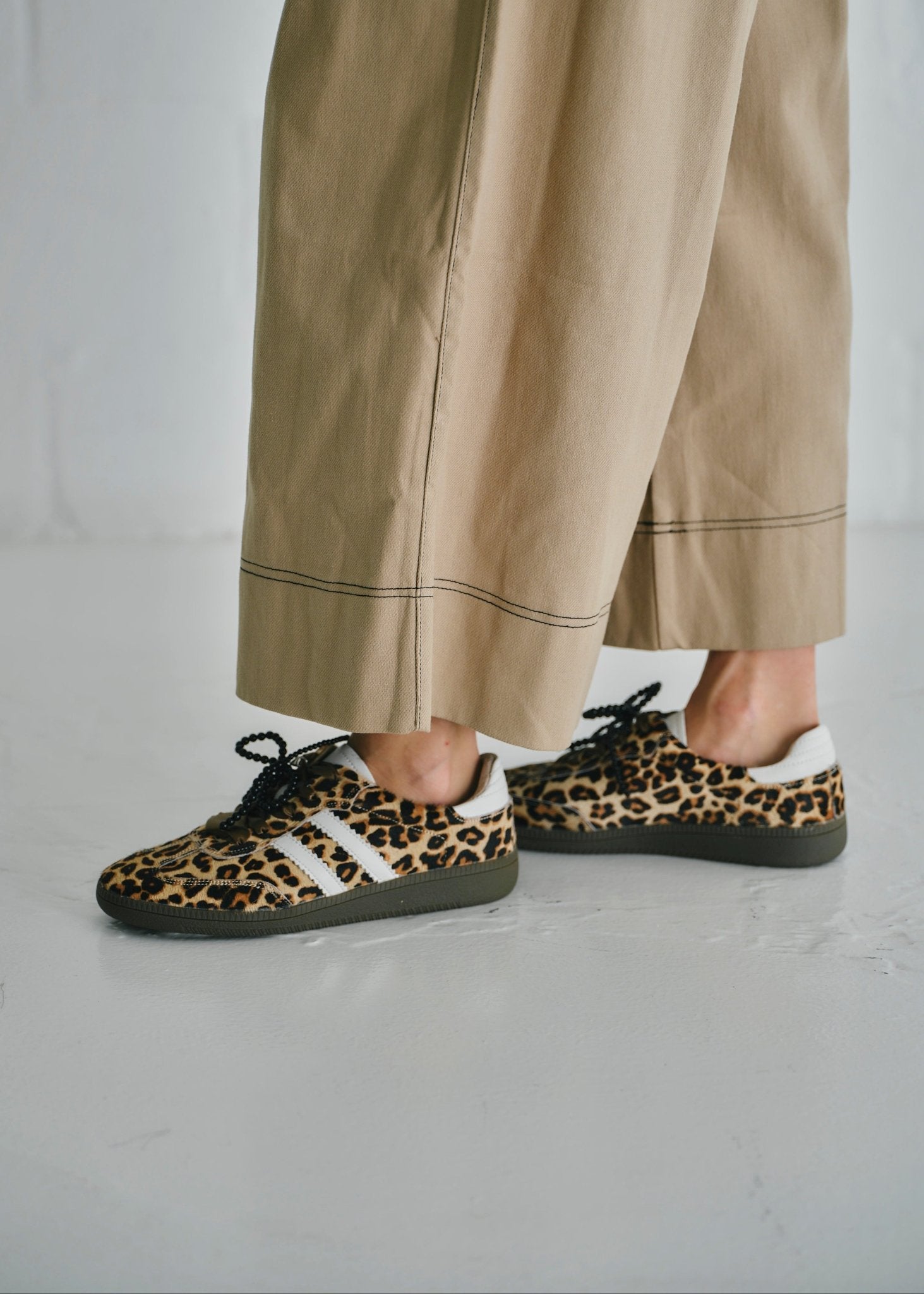 View our Shiloh Leather Sneaker In Leopard Print - by Tribute Store
