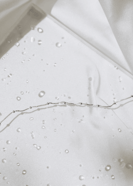 View our Silver Italian Waterproof Modern Dotted Necklace - by Tribute Store
