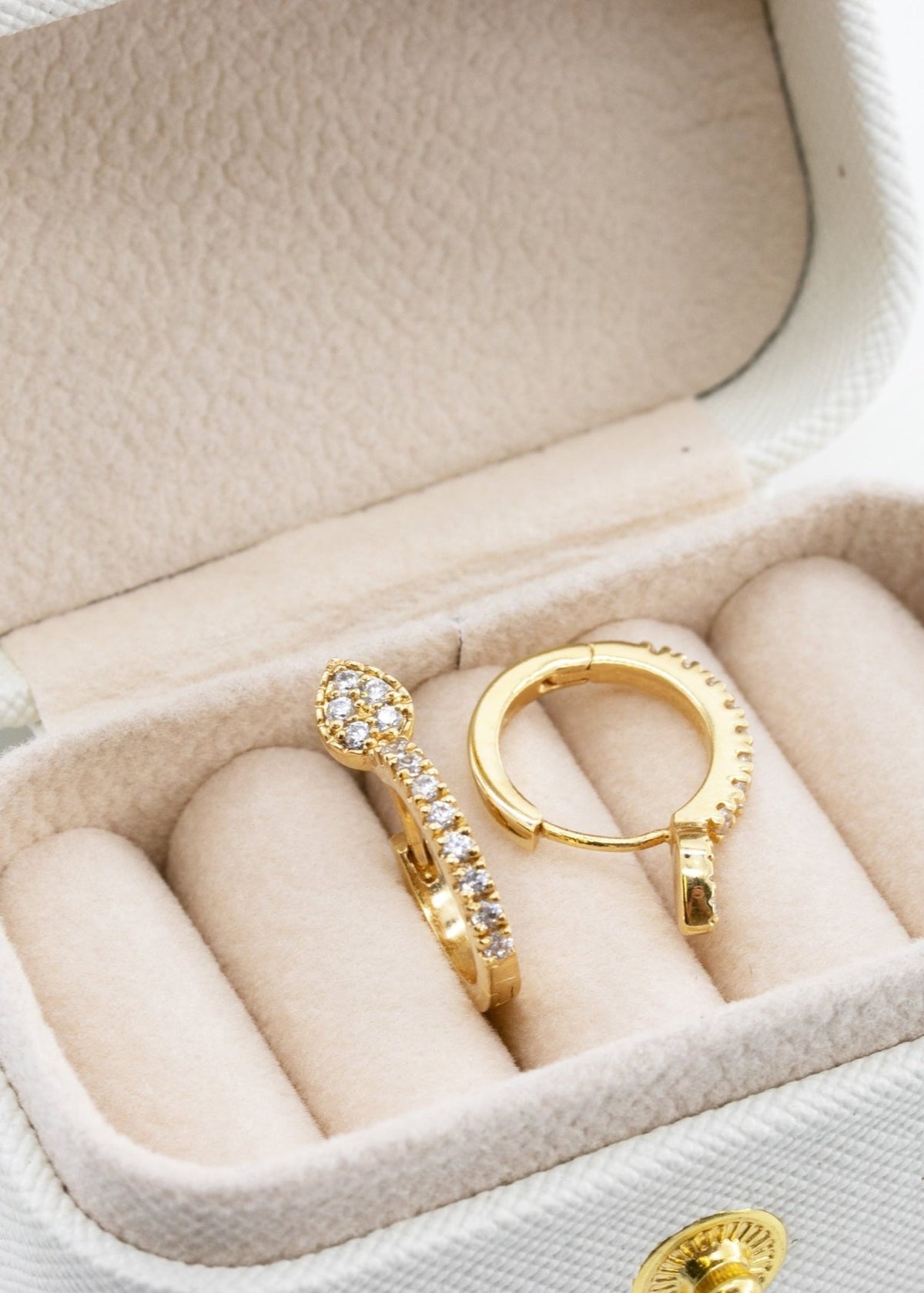 View our Teardrop Huggie Earring - by Tribute Store