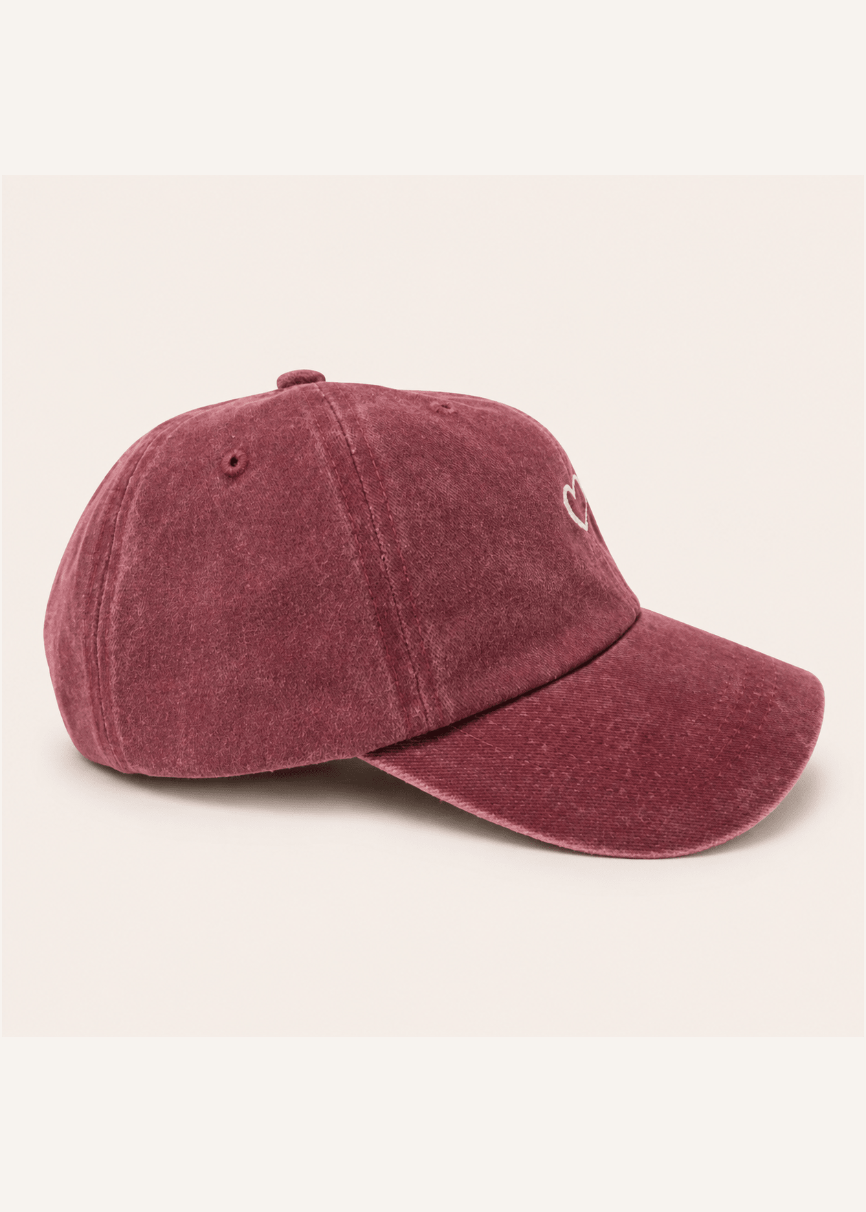 View our Tender Heart Cap In Wine - by Tribute Store
