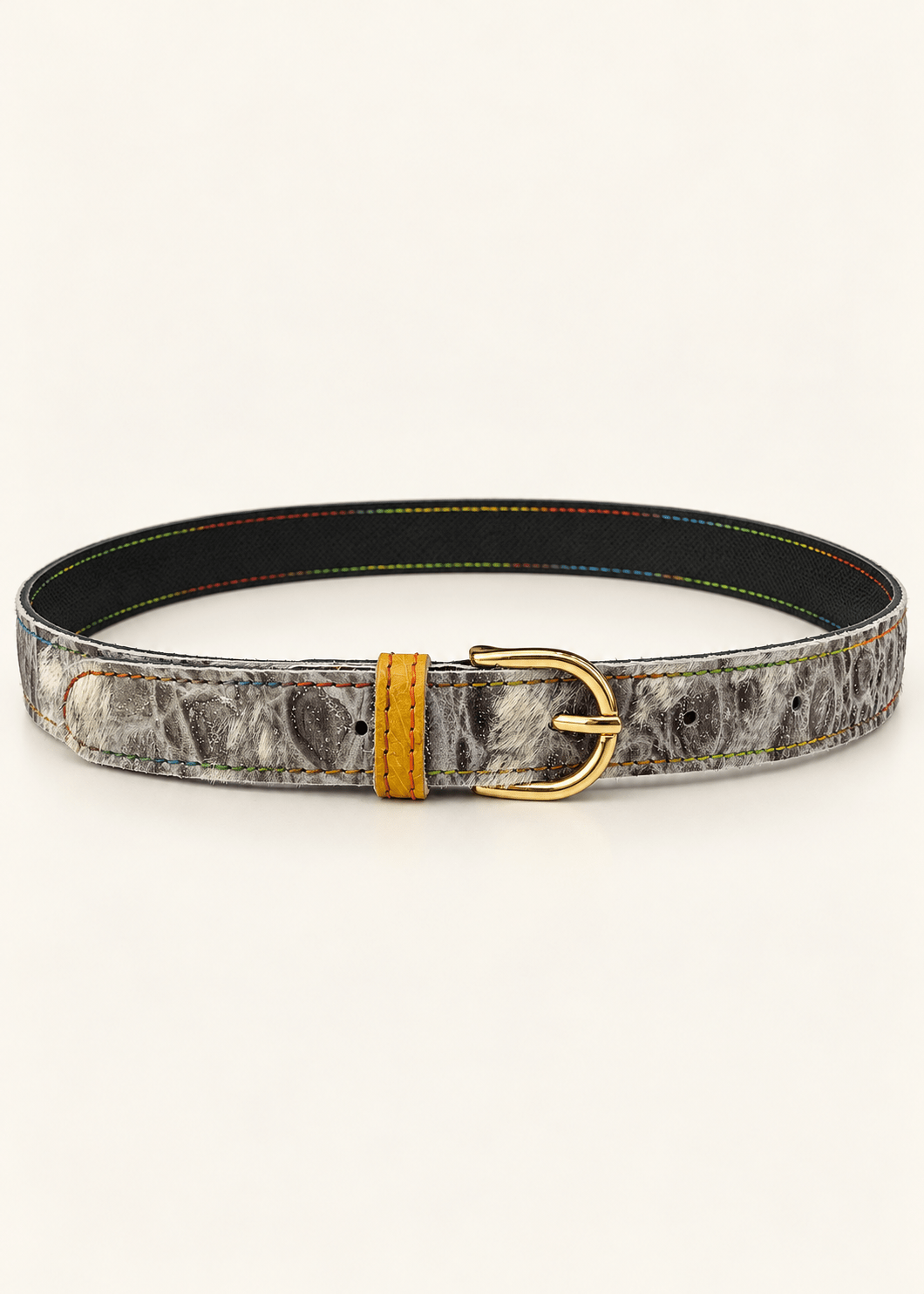 View our The Plush Pattern Genuine Leather Belt - by Tribute Store