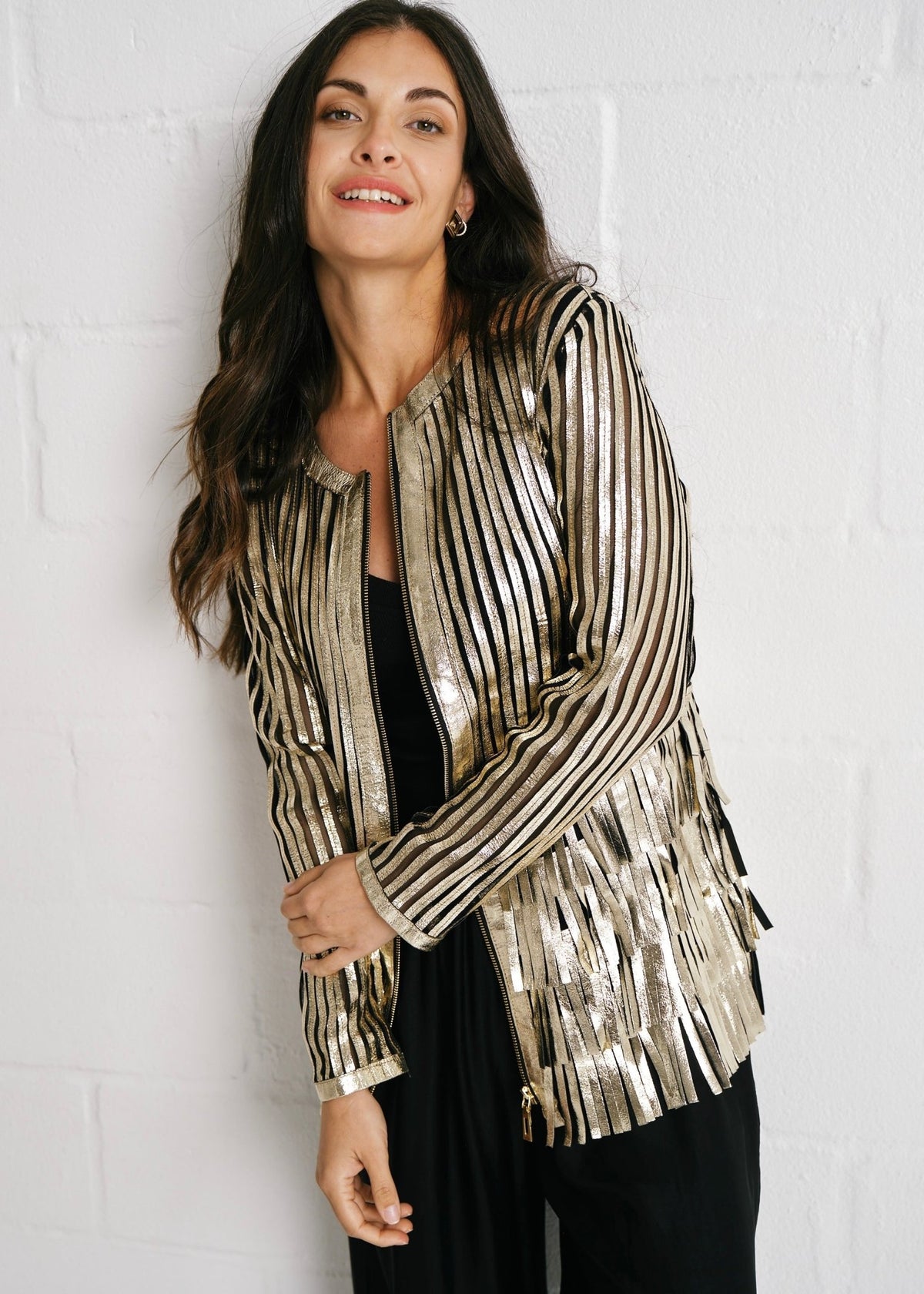 View our The Showstopper Fringe Jacket - by Tribute Store