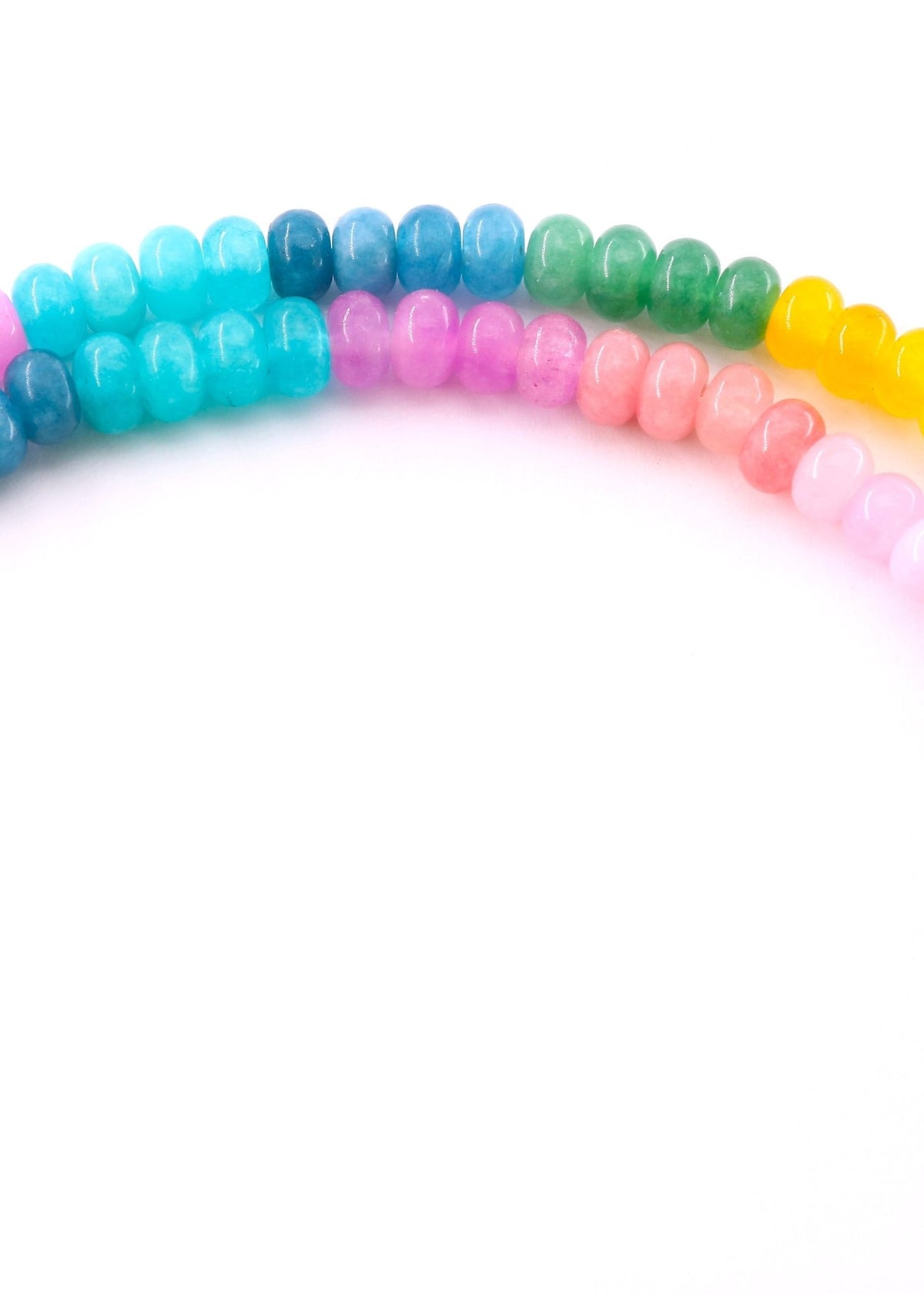 View our Tutti Fruity Rainbow Stone Fish Necklace - by Tribute Store