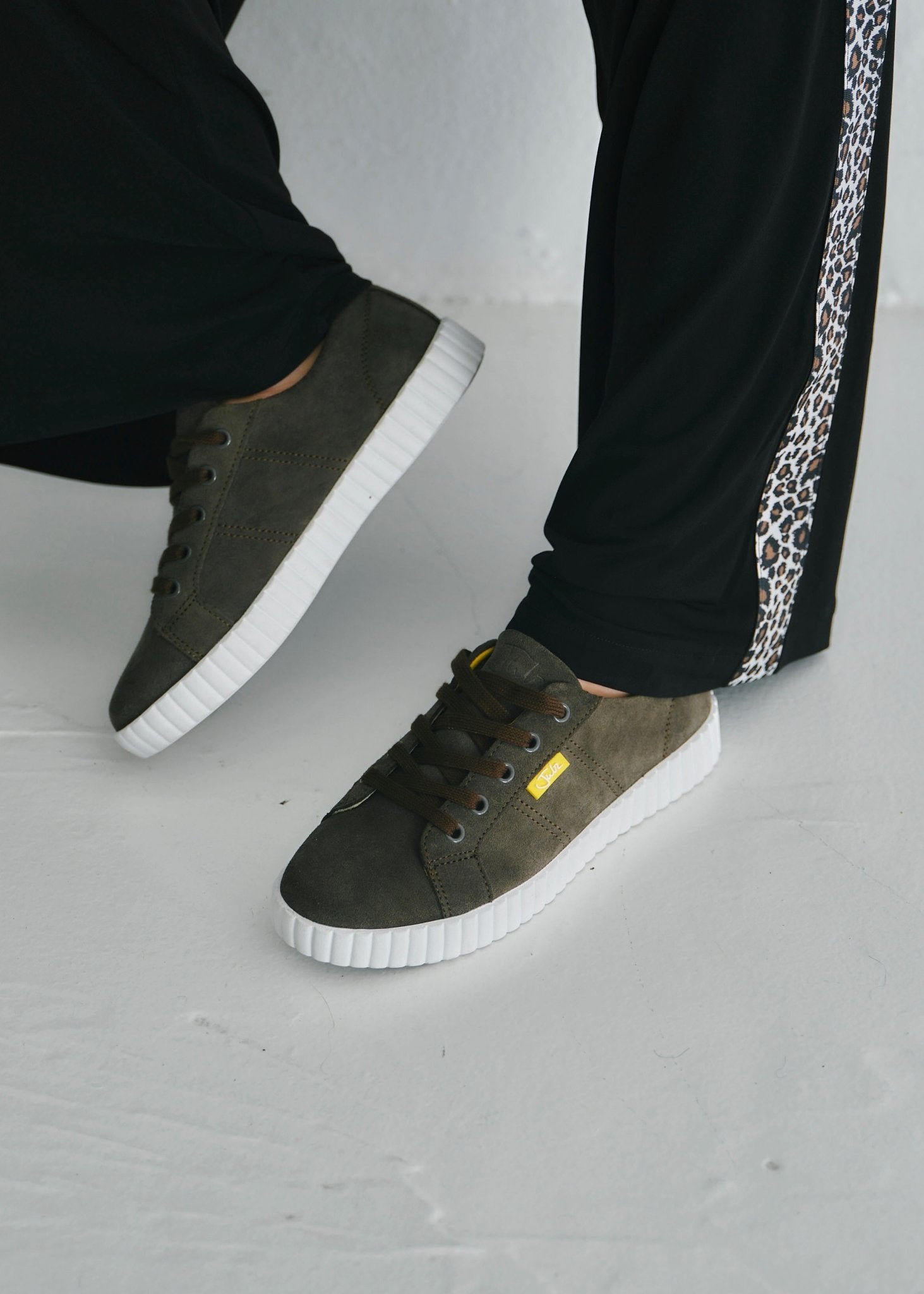 View our Valentina Leather Sneaker In Chestnut - by Tribute Store