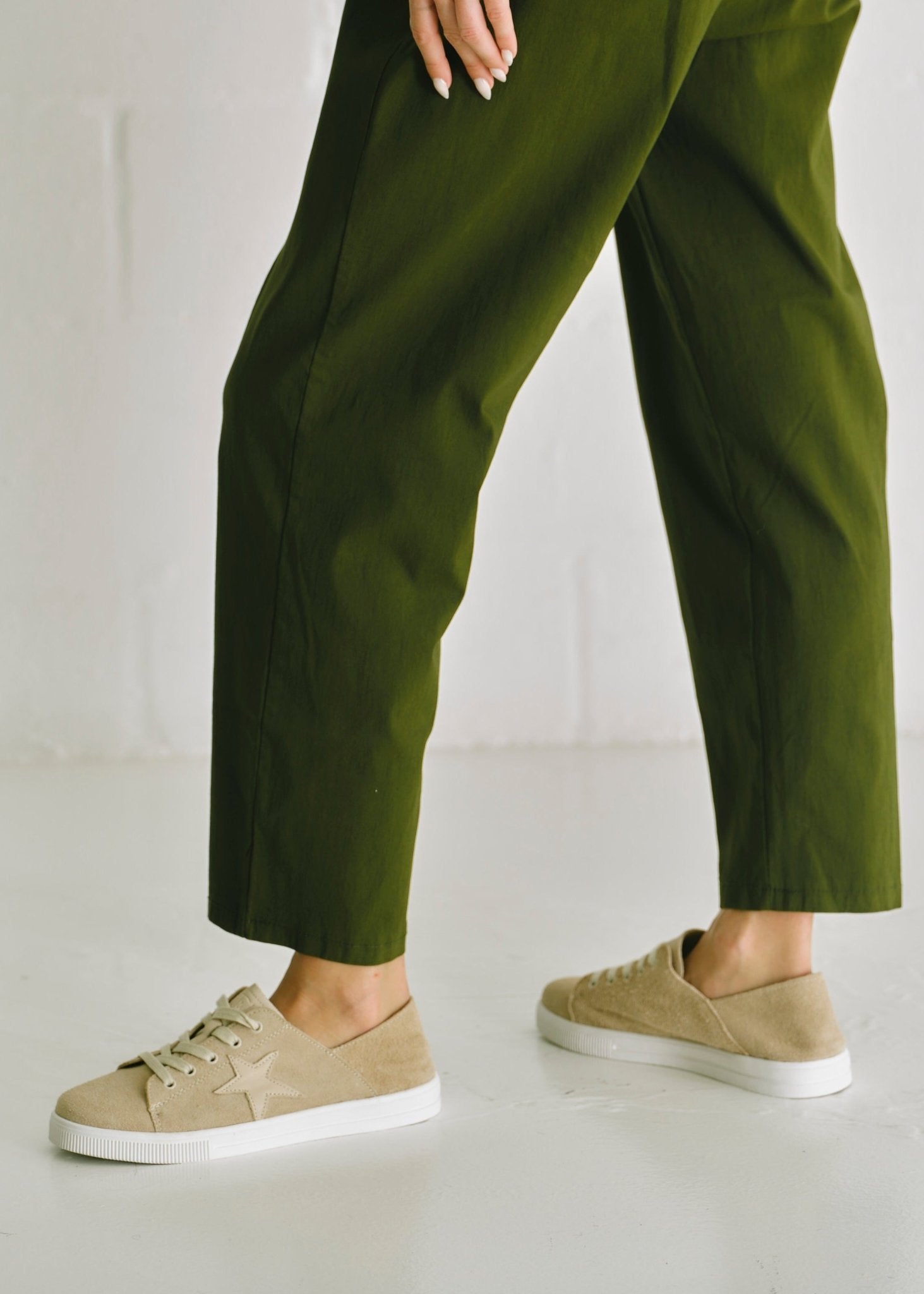 View our Vicki Leather Sneaker in Teddy Brown - by Tribute Store