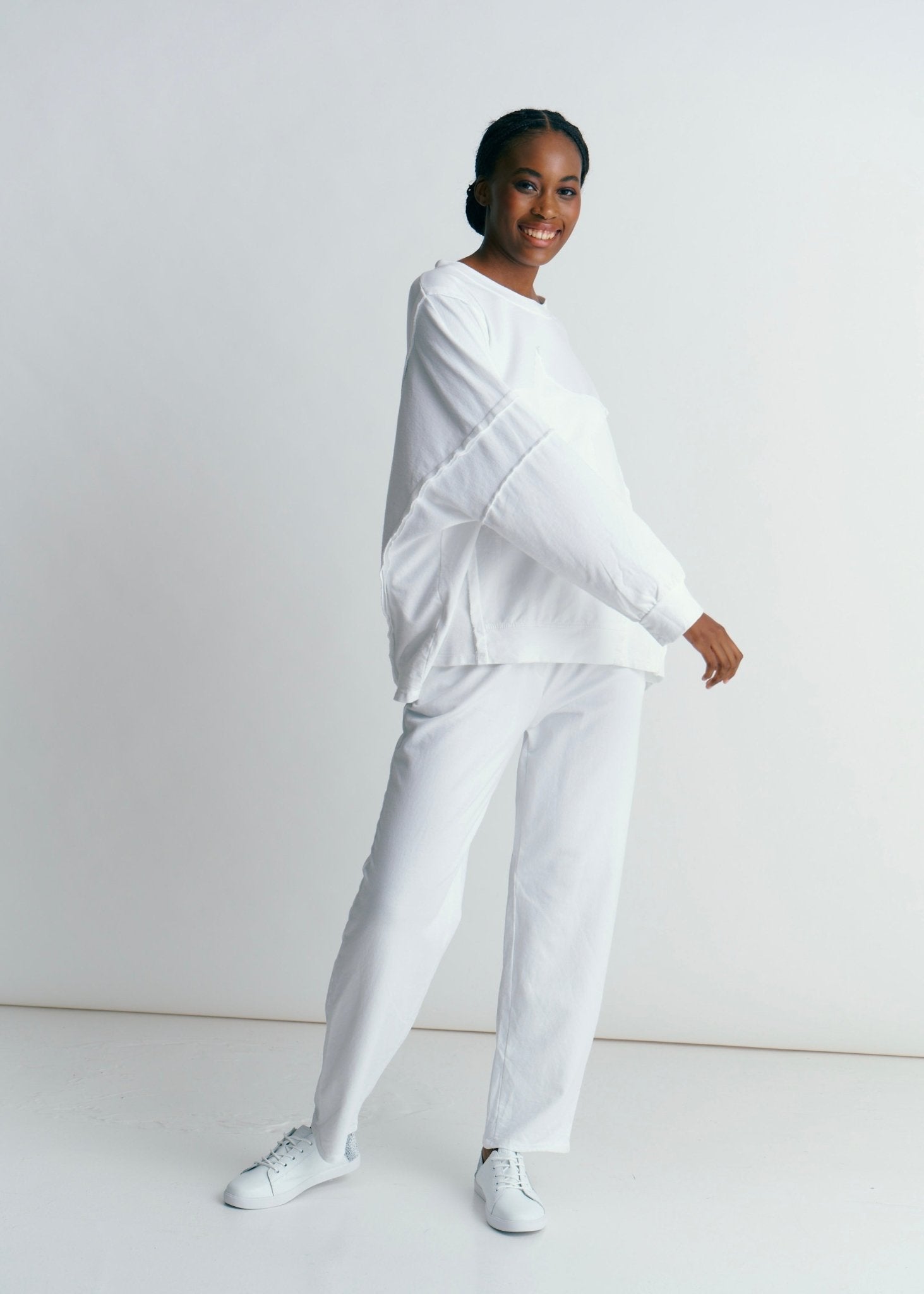 View our Wide Leg Pants In White - by Tribute Store
