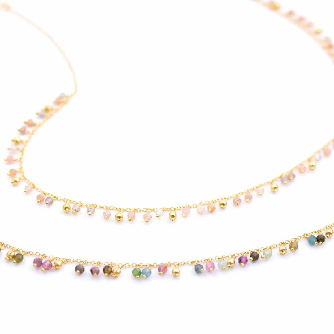 View our Tourmaline Charm Necklace - The ultimate ACCESSORIES created by Robyn Real Jewels and sold here, at Tribute Store