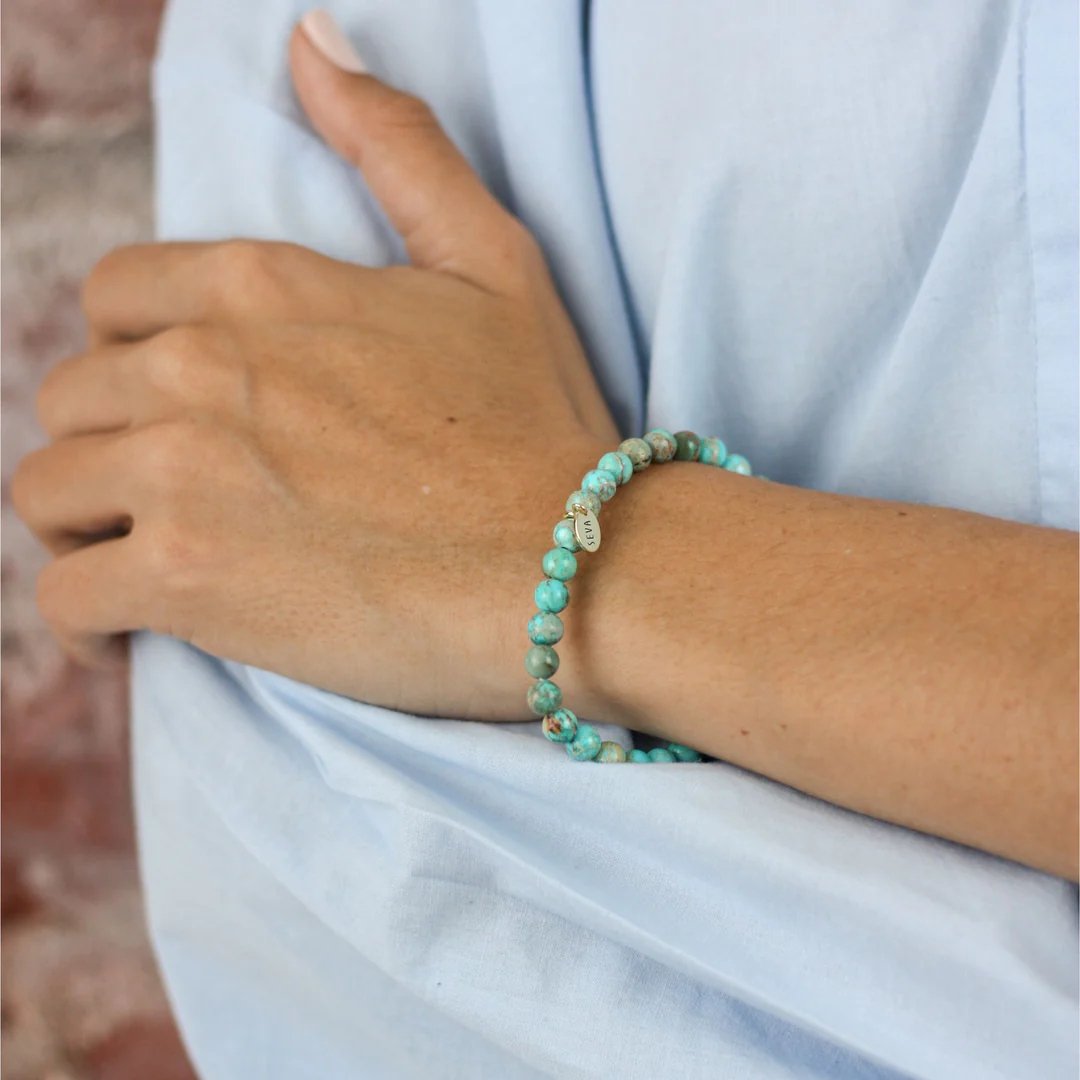 View our Impression Jasper Stone Bracelet - The ultimate ACCESSORIES created by Robyn Real Jewels and sold here, at Tribute Store