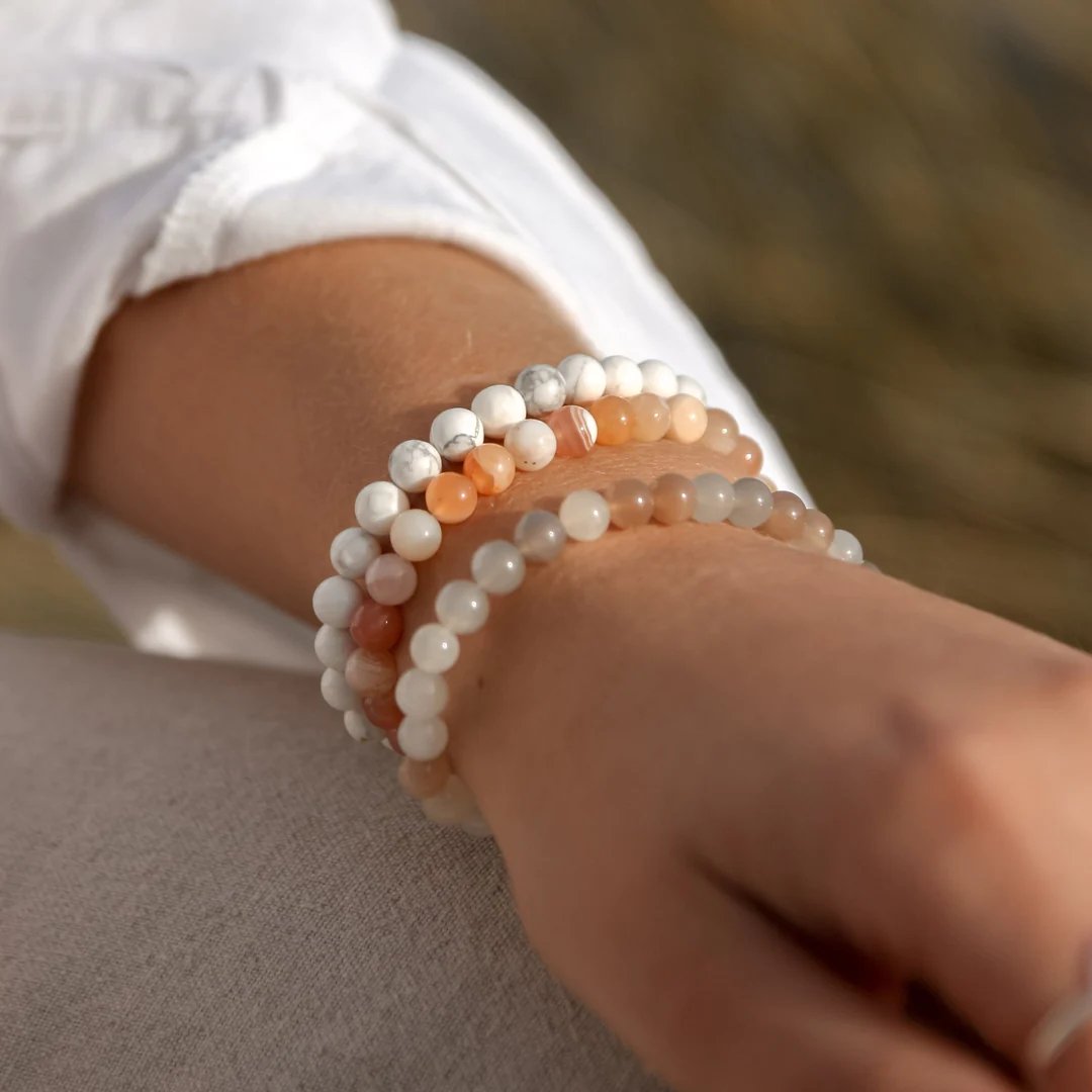 View our Magnesite Safari Bracelet - The ultimate ACCESSORIES created by Robyn Real Jewels and sold here, at Tribute Store